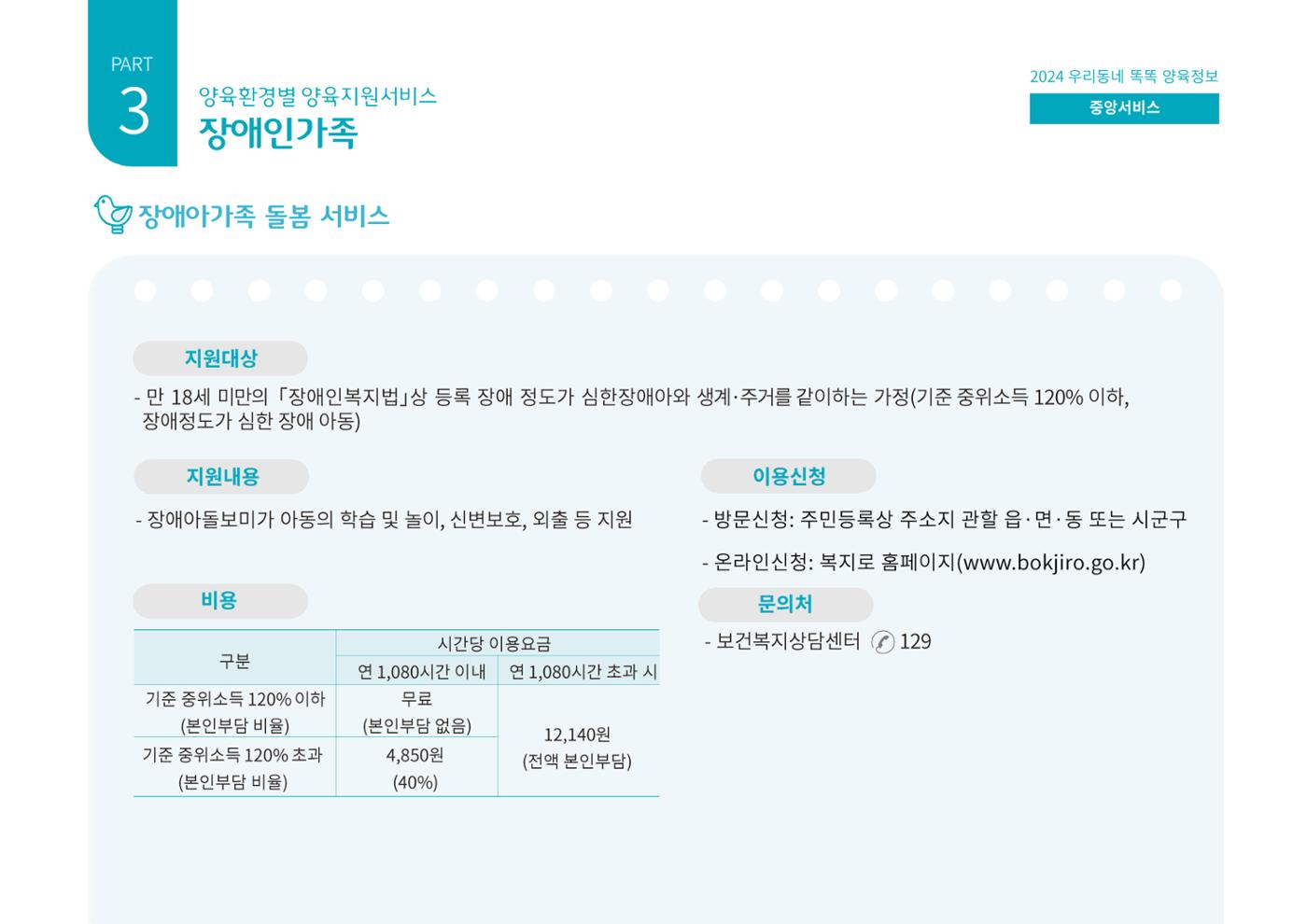 [대전광역시육아종합지원센터] 2024 포괄적 양육정보  87p