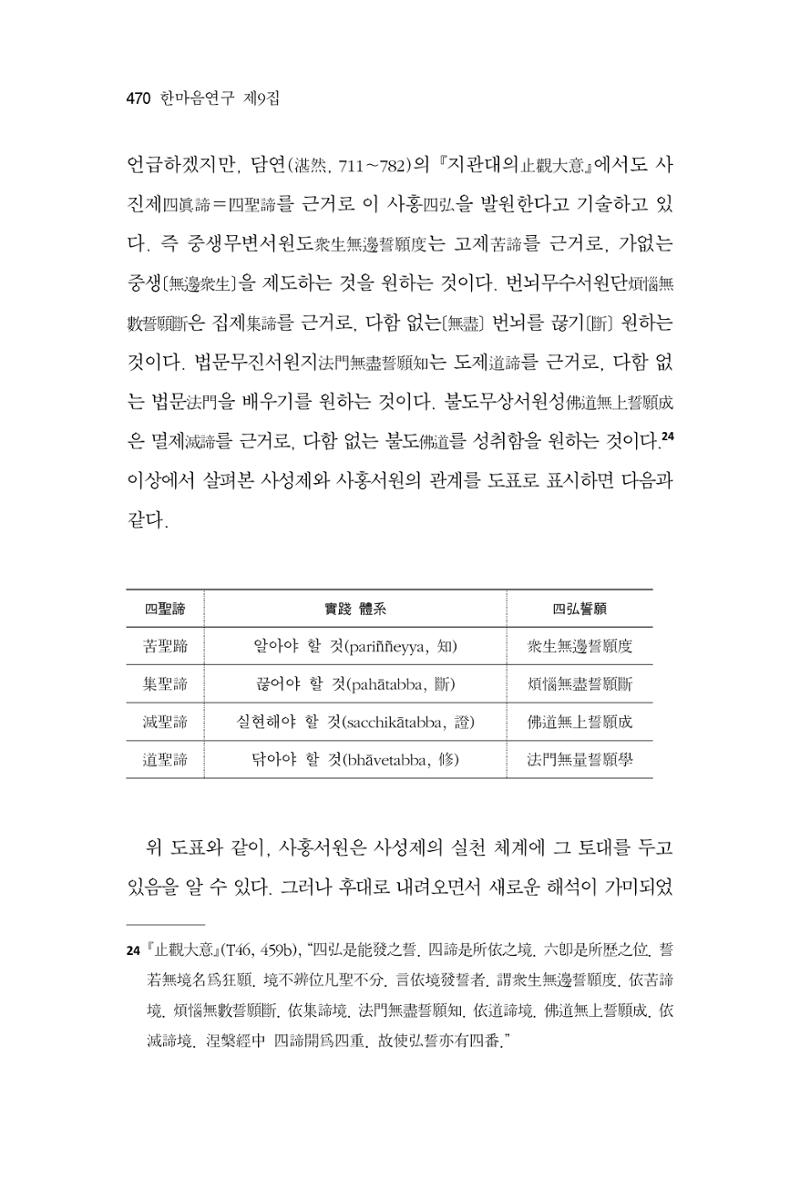 한마음연구 9집 2022년 8월 469페이지