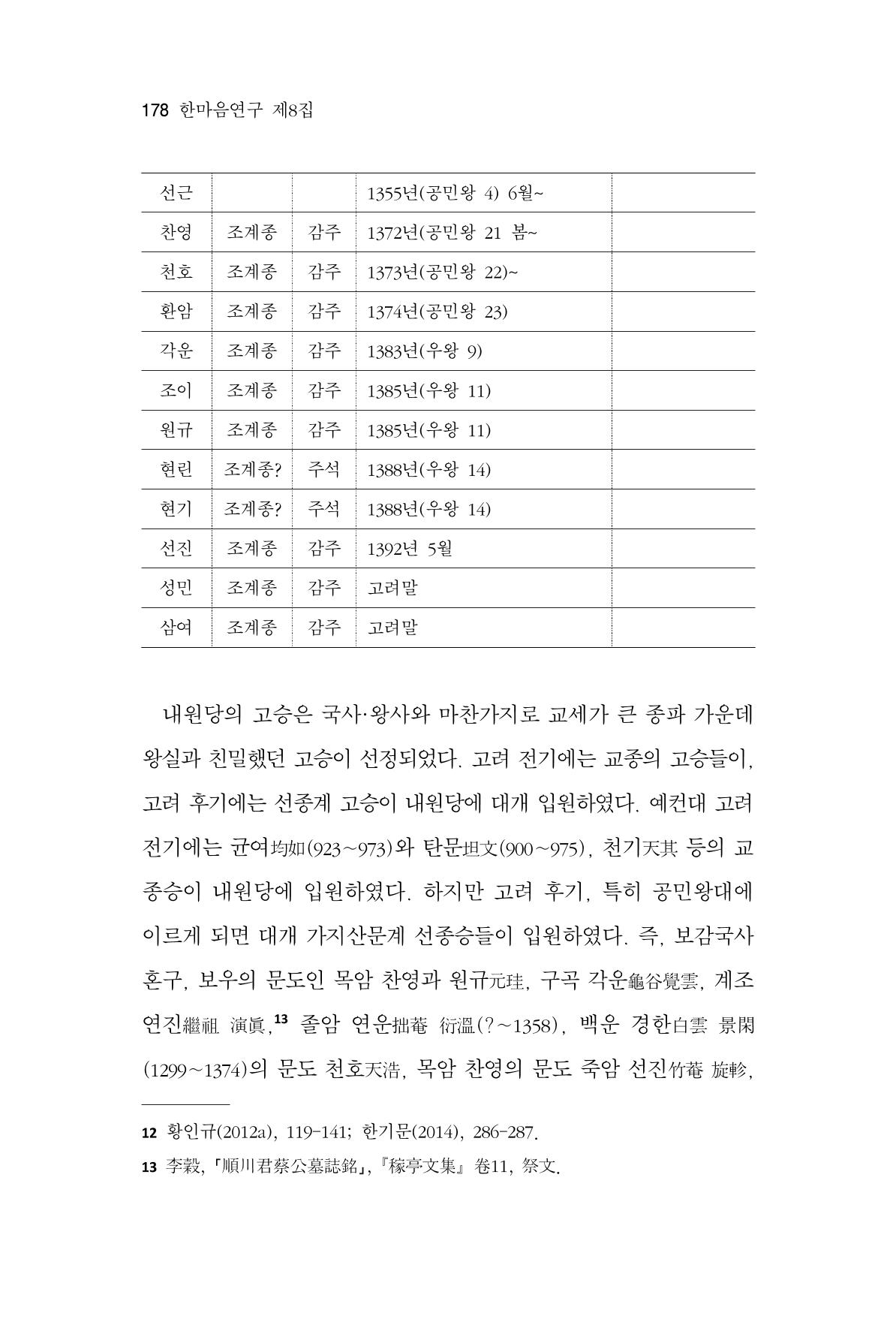 한마음연구 8집 2022년 2월 177페이지