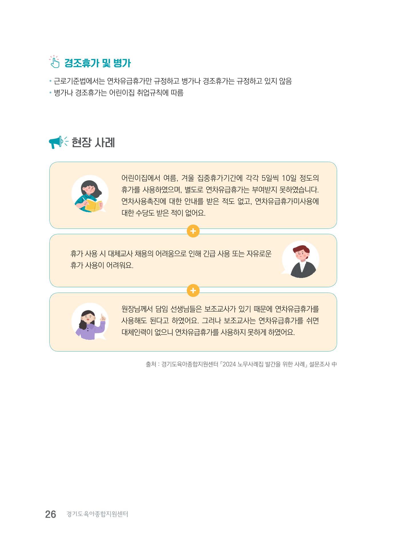사례로 알아보는 보육교직원 권리보호 가이드 27페이지