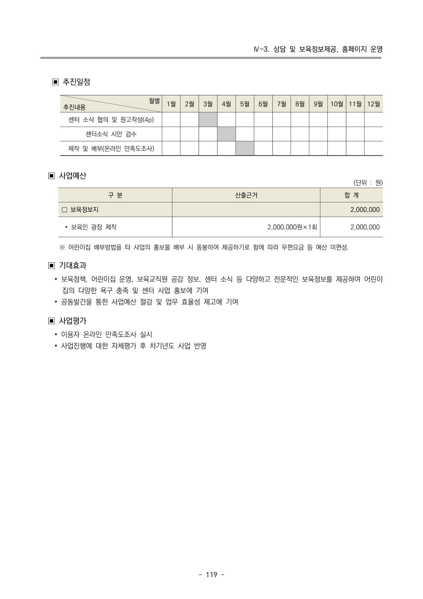 2022 부산광역시육아종합지원센터 사업계획 120페이지