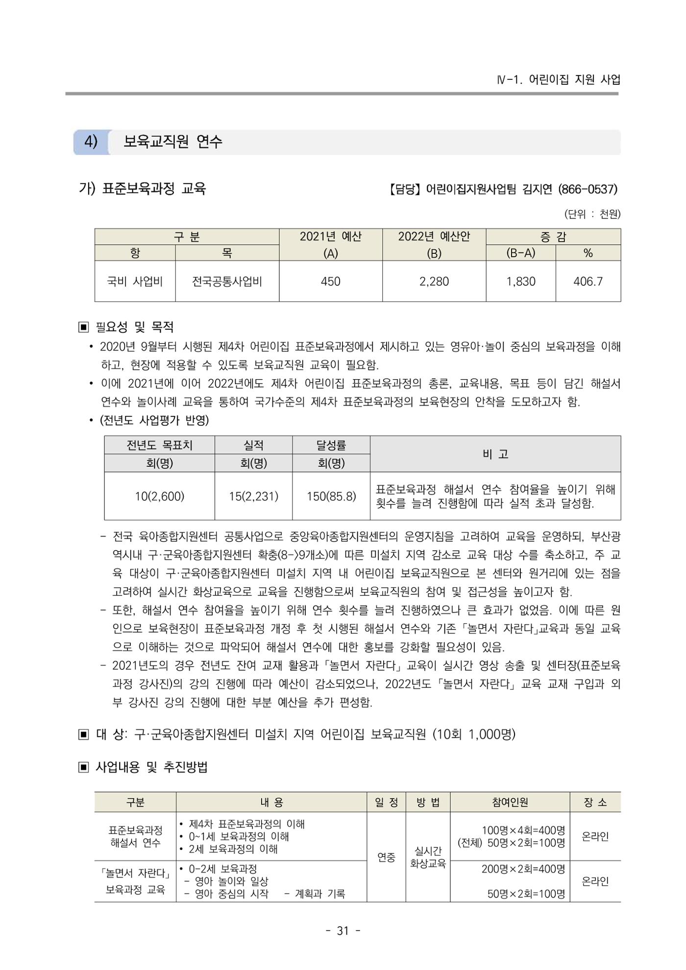 2022 부산광역시육아종합지원센터 사업계획 32페이지