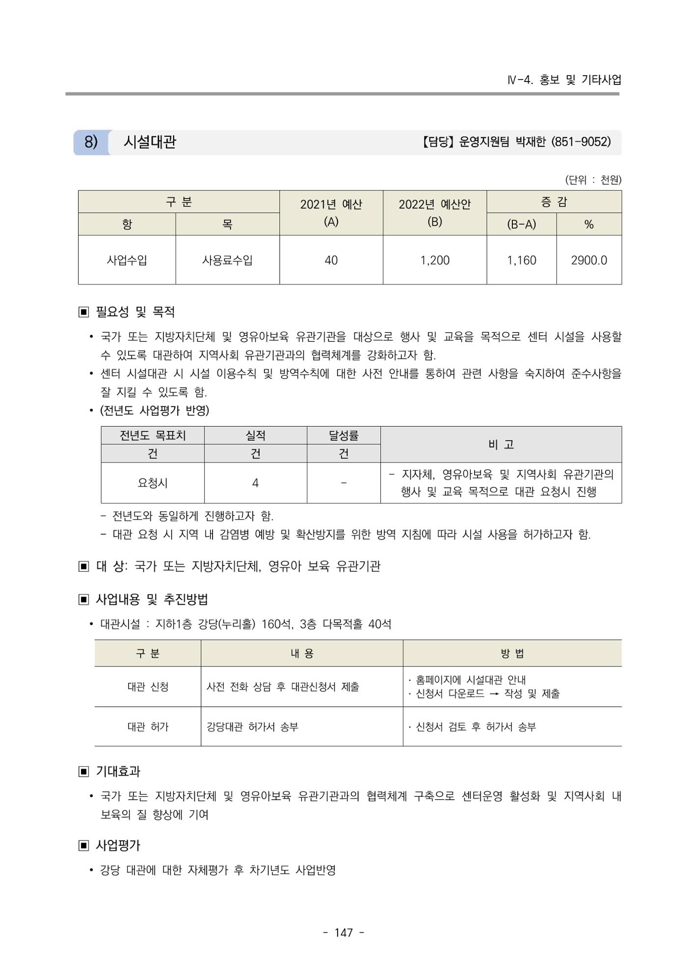 2022 부산광역시육아종합지원센터 사업계획 148페이지