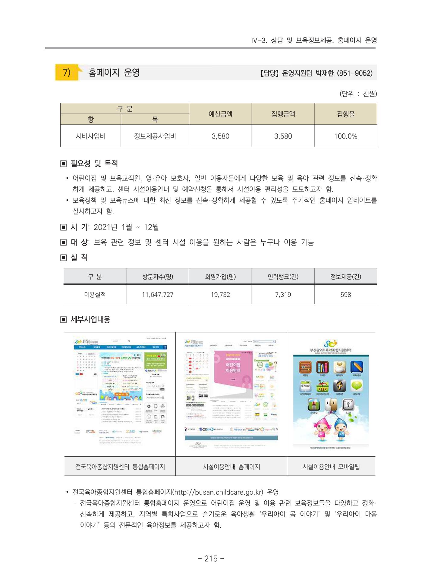 2021 부산광역시육아종합지원센터 운영결과보고서 216페이지