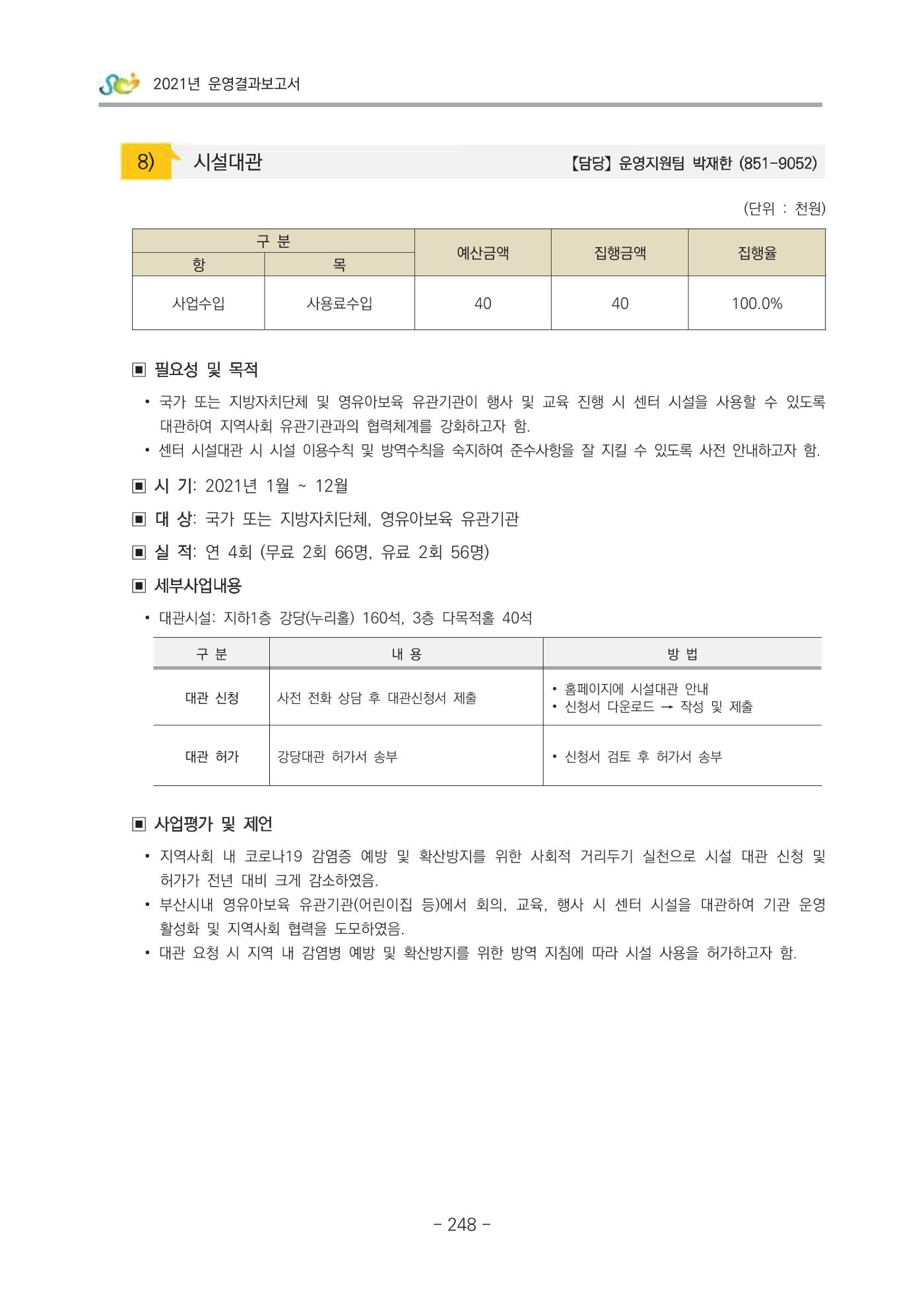 2021 부산광역시육아종합지원센터 운영결과보고서 249페이지