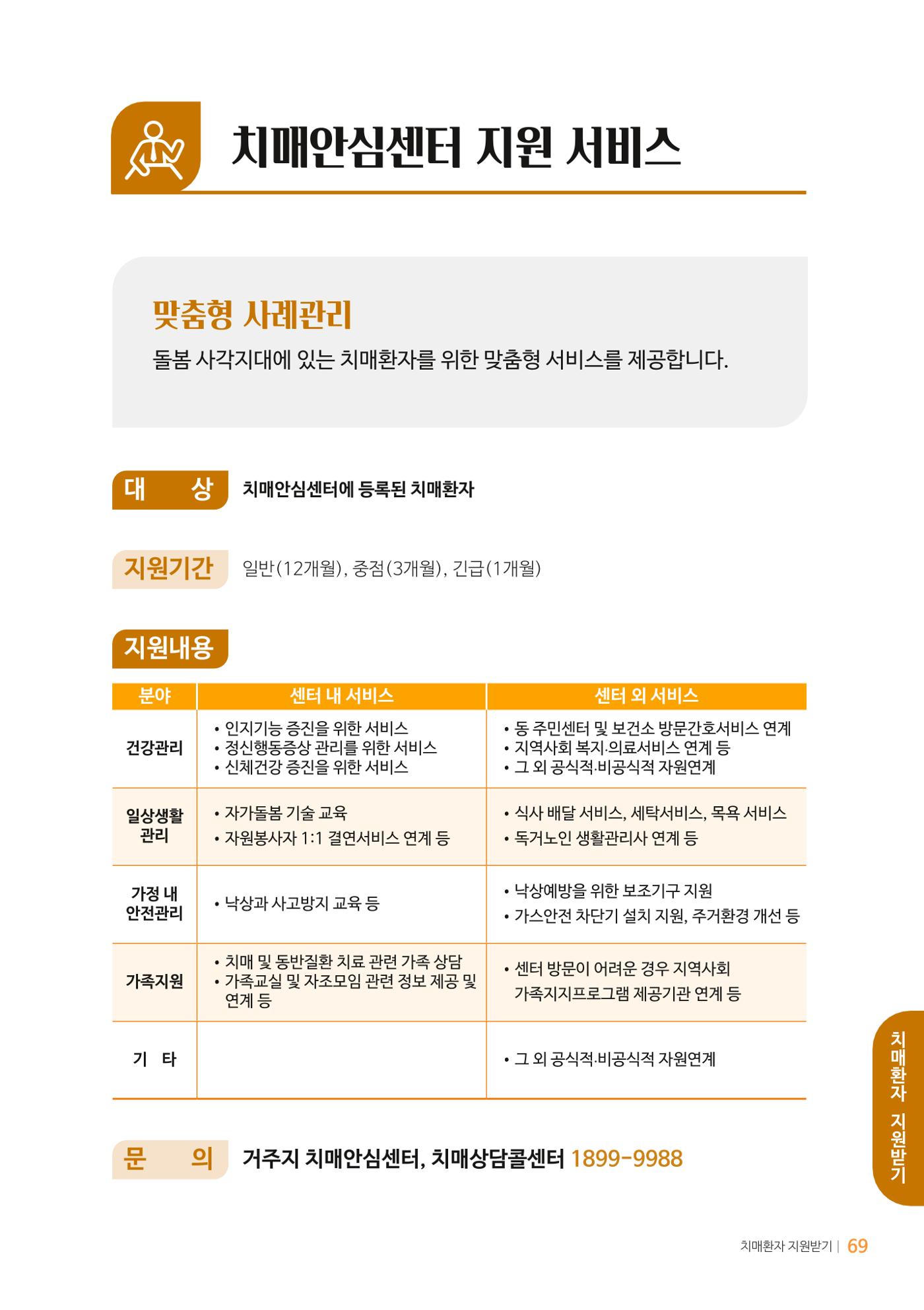만화로 보는 치매환자 정신행동증상 맞춤형 솔루션 「돌봄이 어려운 당신에게」 69페이지