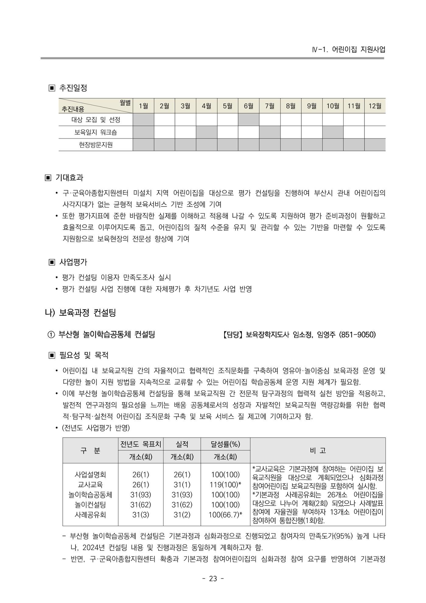 2024 부산광역시육아종합지원센터 사업계획서 24페이지