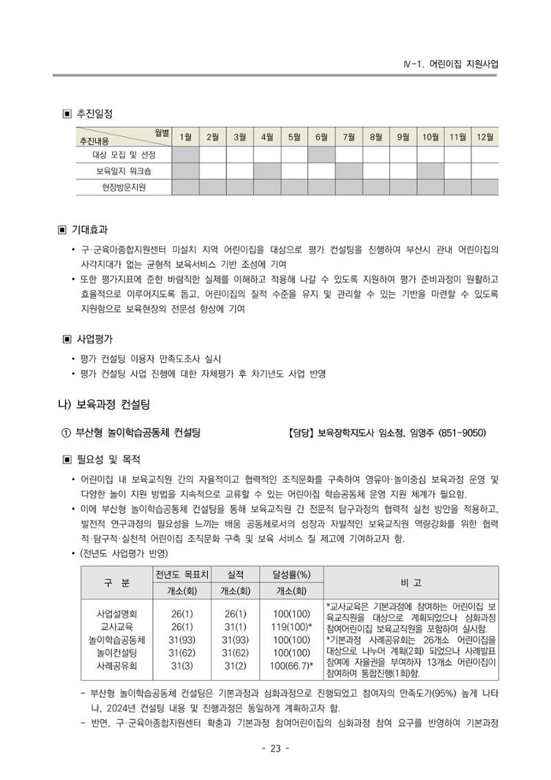 2024 부산광역시육아종합지원센터 사업계획서 24페이지