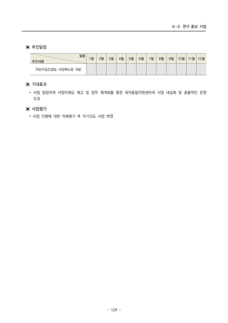 2024 부산광역시육아종합지원센터 변경사업계획(안) 130페이지