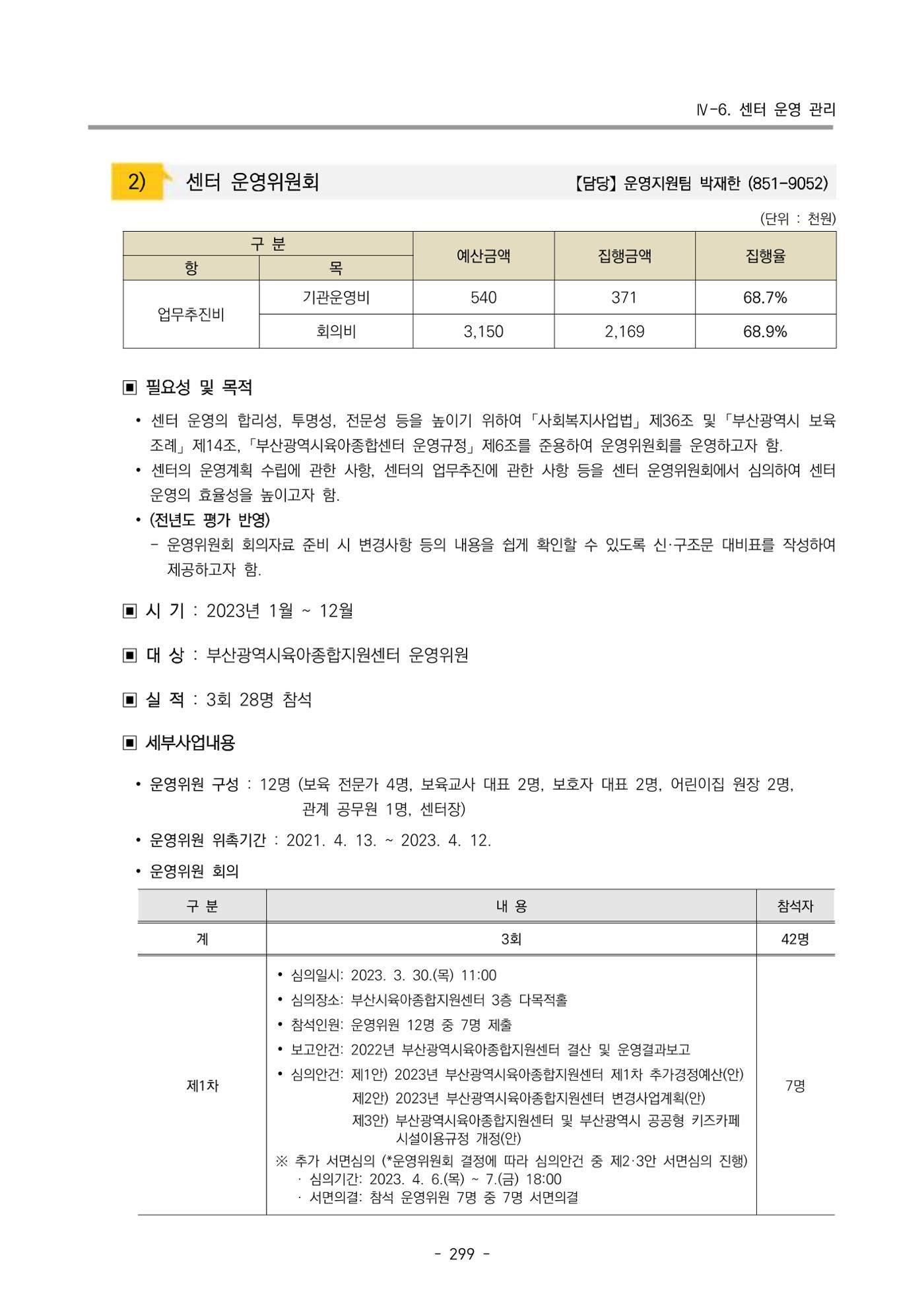 2023 부산광역시육아종합지원센터 운영결과보고서 300페이지