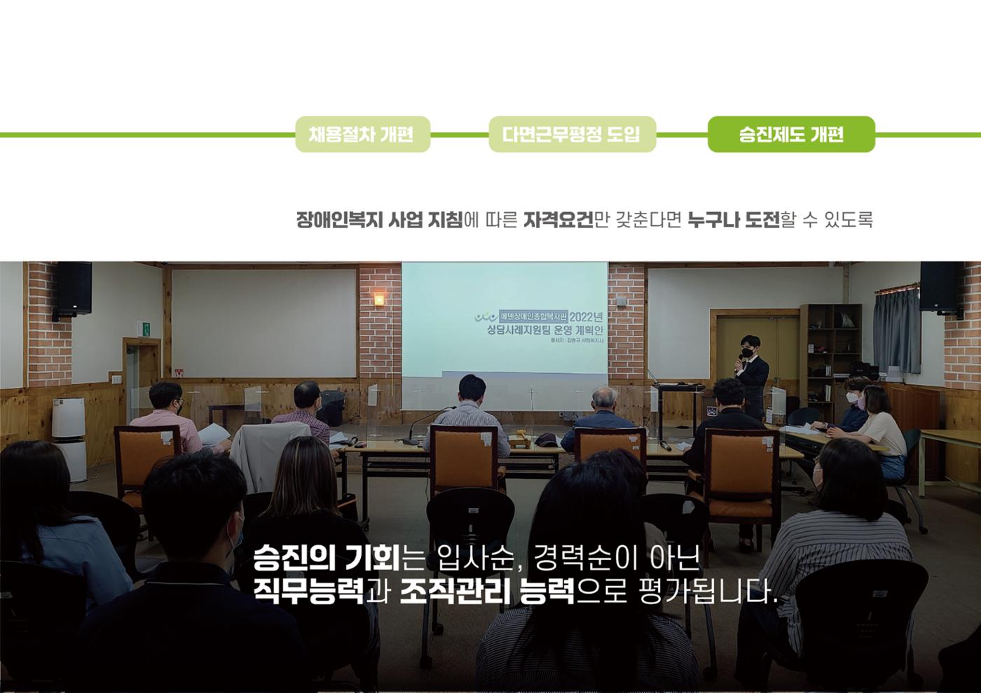 에덴장애인종합복지관 1기 비전 성과보고서 15페이지