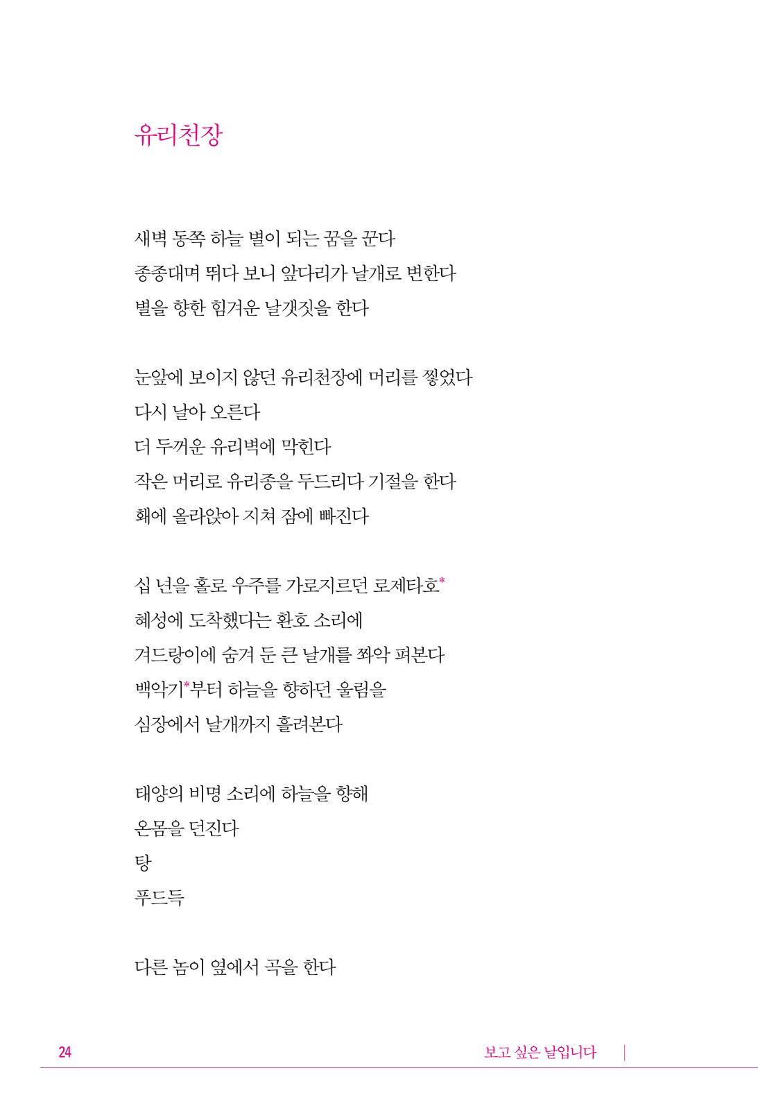 정소영 작품집 (보고 싶은 날입니다) 25페이지