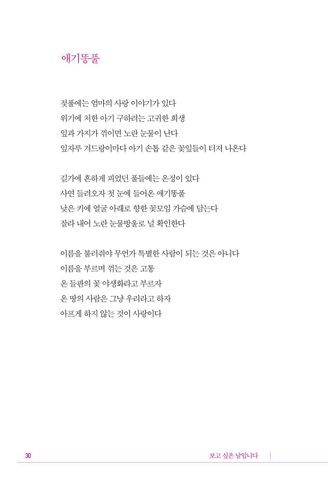 정소영 작품집 (보고 싶은 날입니다) 31페이지