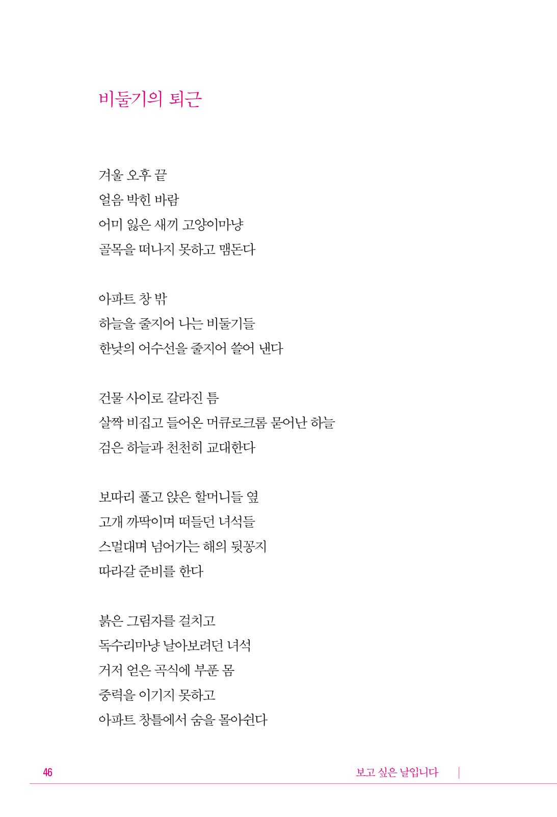 정소영 작품집 (보고 싶은 날입니다) 47페이지