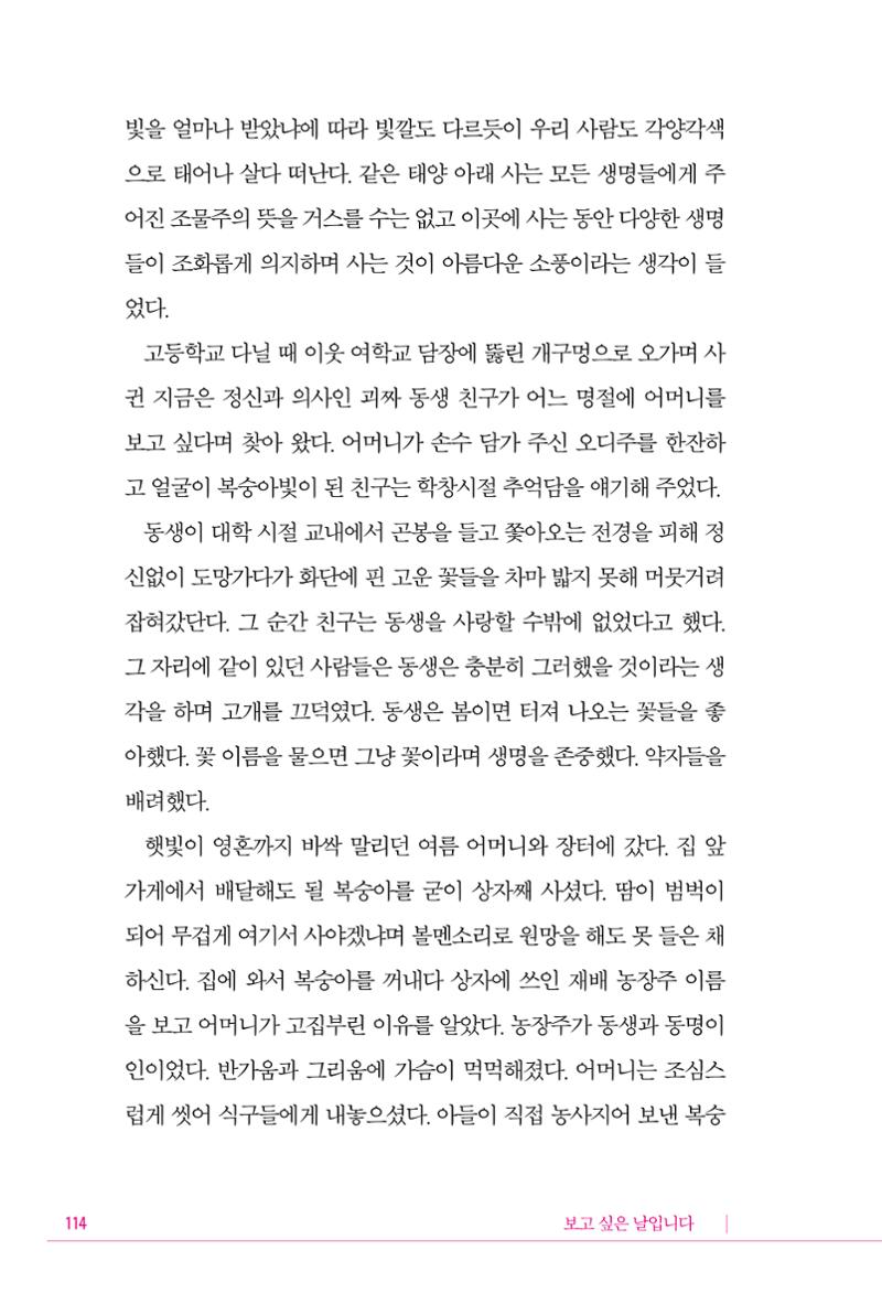 정소영 작품집 (보고 싶은 날입니다) 115페이지
