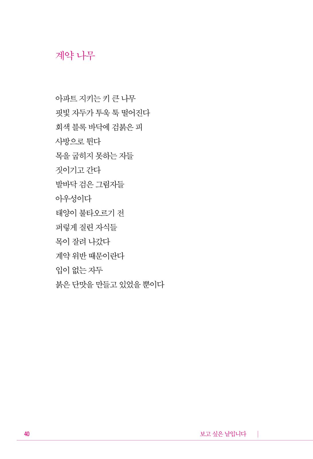 정소영 작품집 (보고 싶은 날입니다) 41페이지