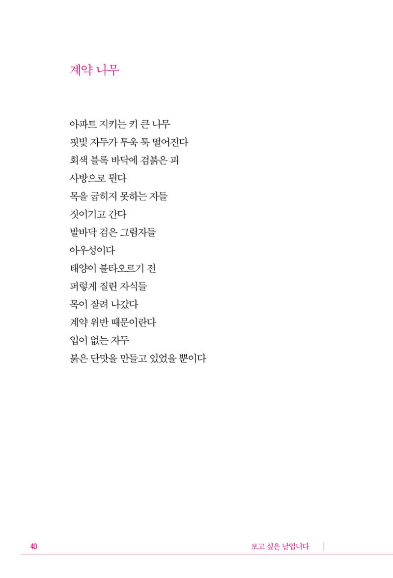 정소영 작품집 (보고 싶은 날입니다) 41페이지