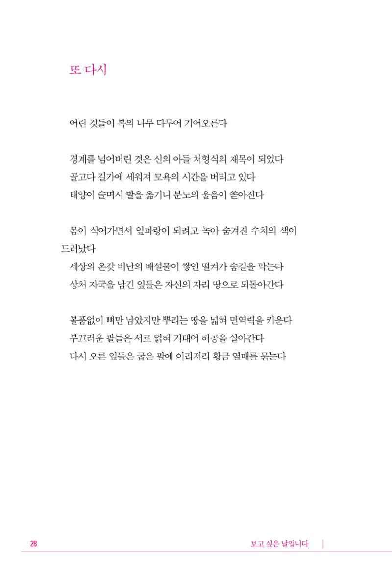정소영 작품집 (보고 싶은 날입니다) 29페이지