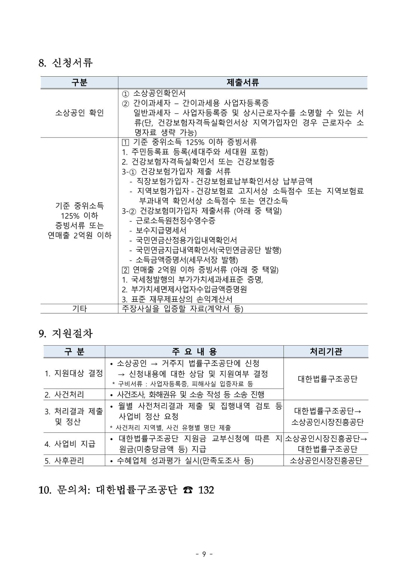 소상공인 무료컨설팅 9페이지