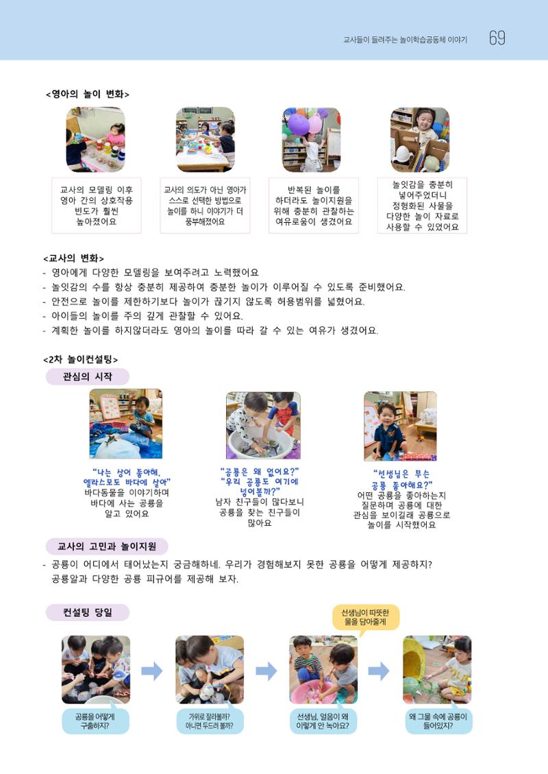 2023 교사들이 들려주는 놀이학습공동체 이야기 70페이지