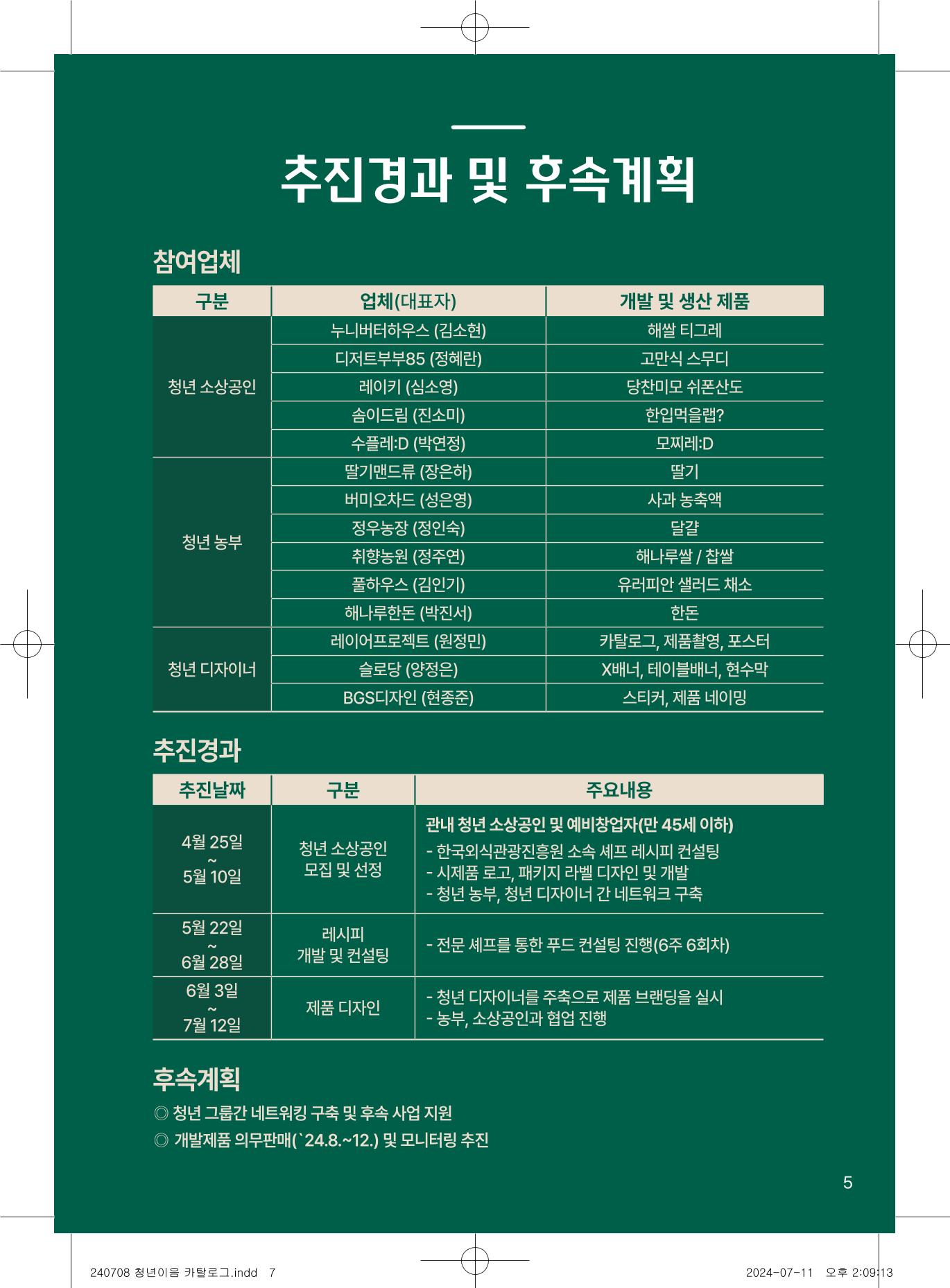 [당진시 신활력 추진단] 로컬X청년 이음 프로젝트  8페이지