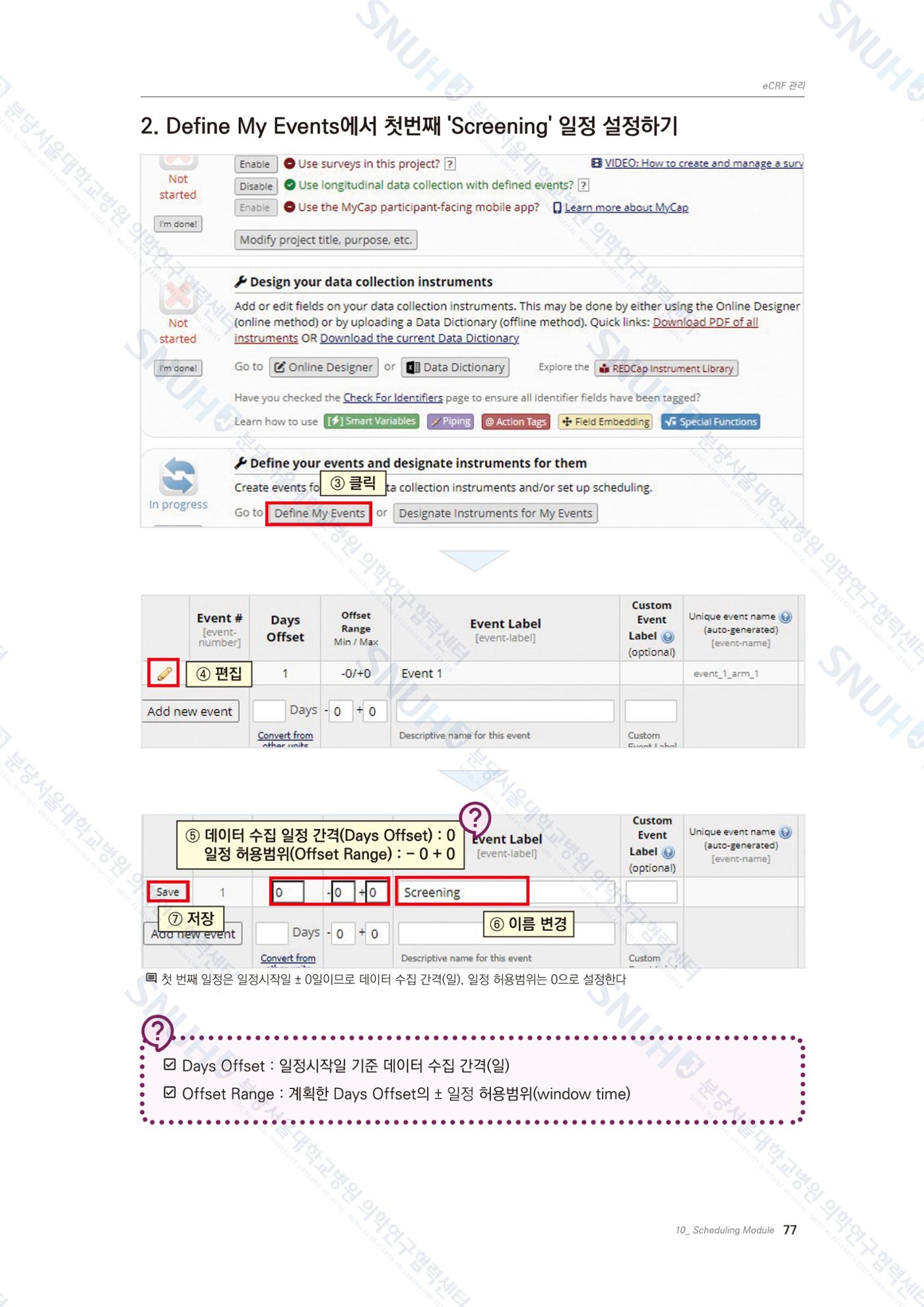 직접 만들고 바로 활용하는 임상연구 자료관리 REDCap 매뉴얼 [Quickstart] 90페이지