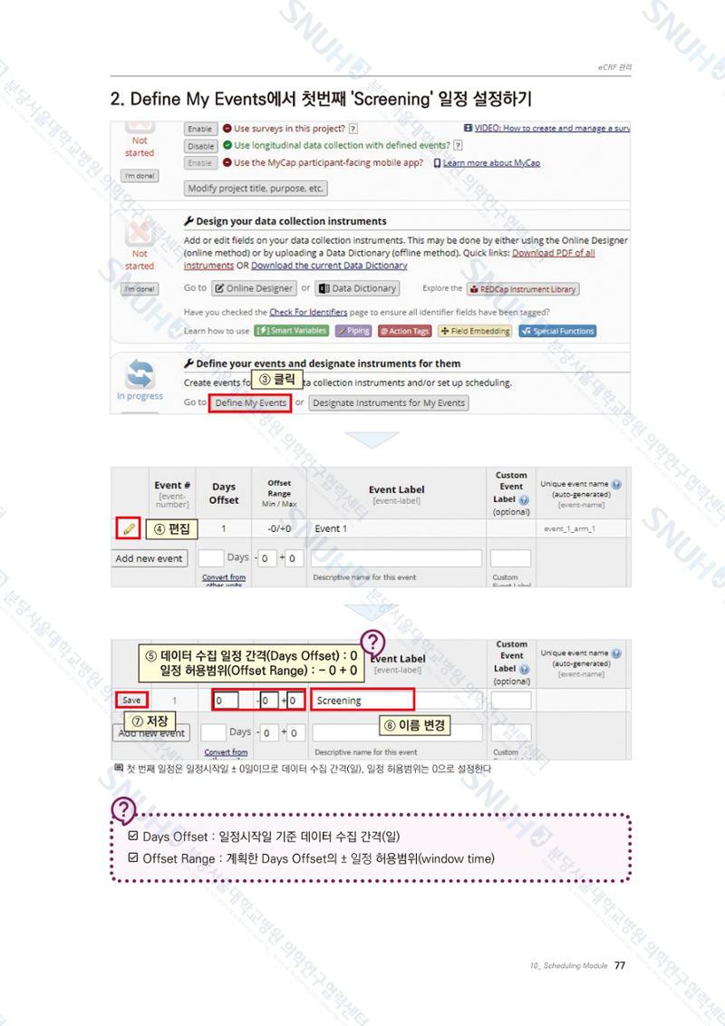 직접 만들고 바로 활용하는 임상연구 자료관리 REDCap 매뉴얼 [Quickstart] 90페이지