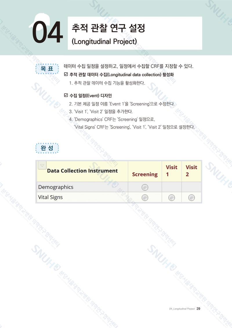 직접 만들고 바로 활용하는 임상연구 자료관리 REDCap 매뉴얼 [Quickstart] 42페이지