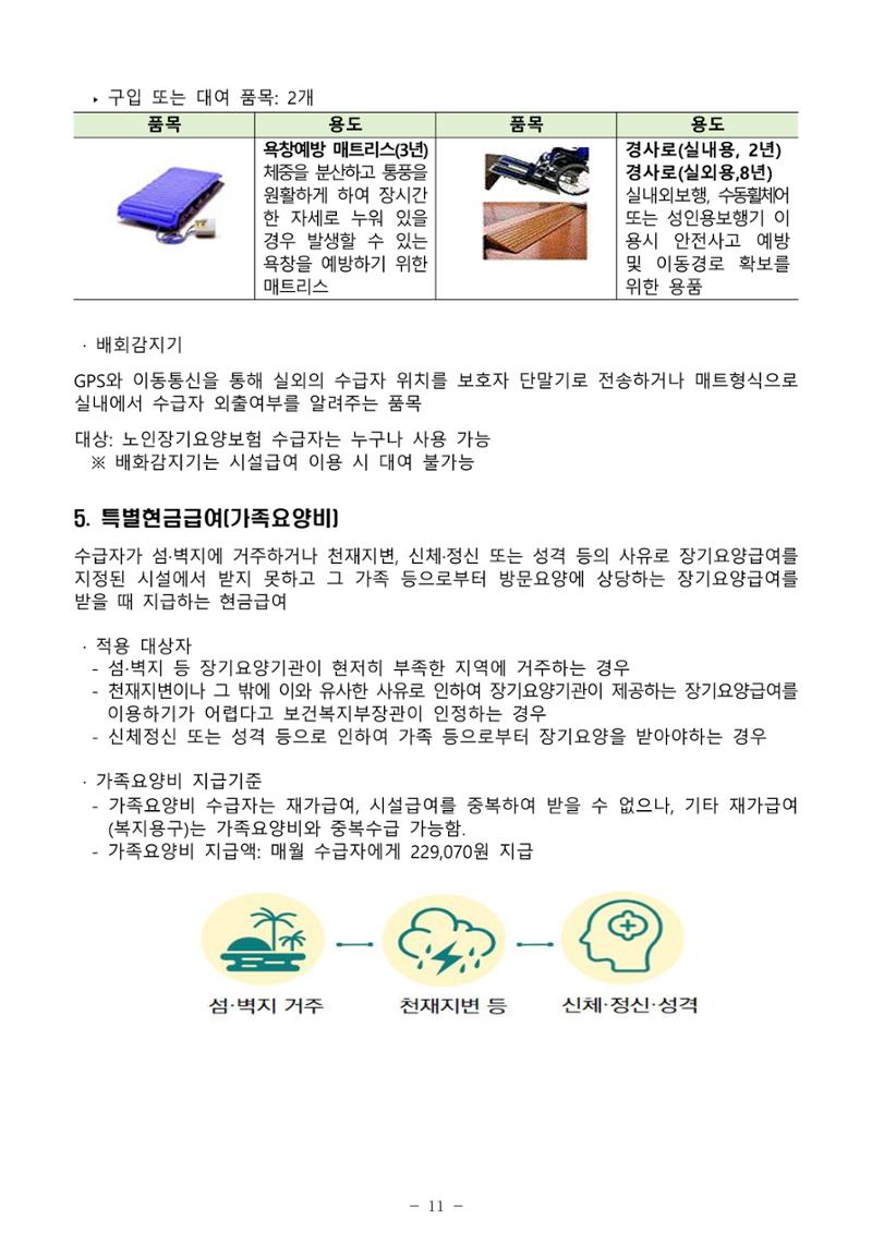 2024년 치매환자 및 노인을 위한 자원현황 안내서 11페이지