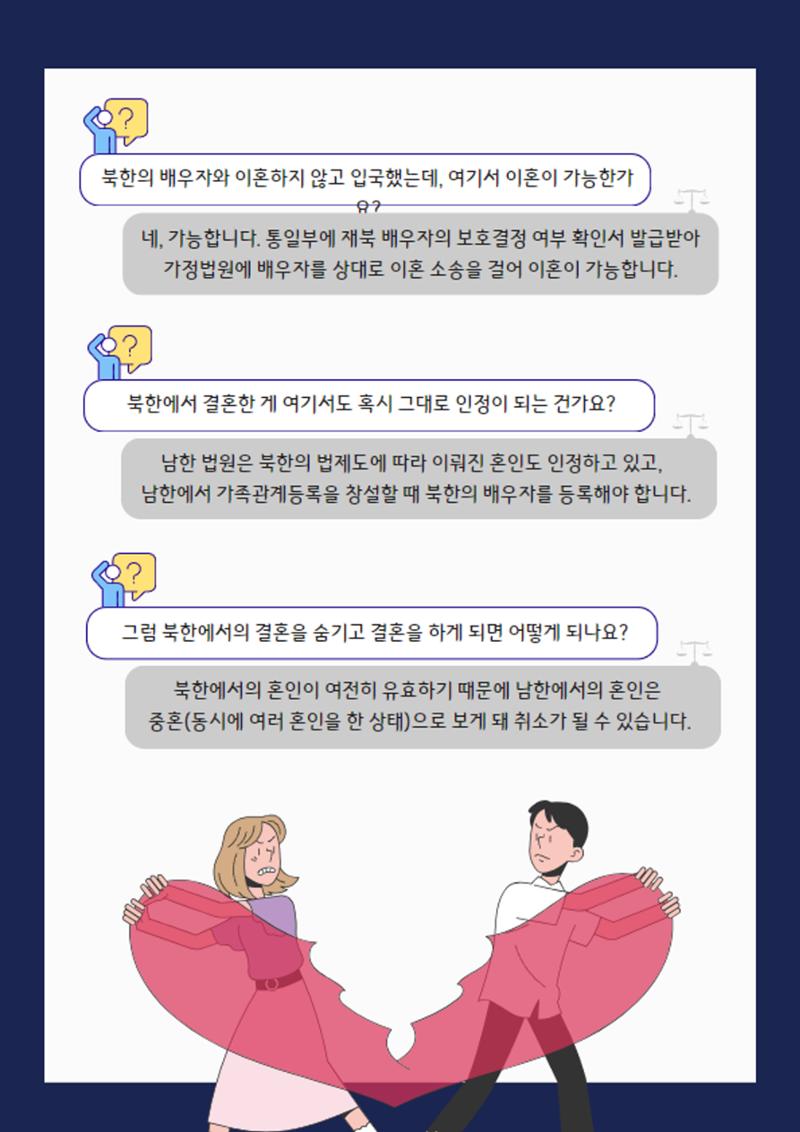 북한이탈주민을 위한 알기 쉬운 법률 자료집 6페이지