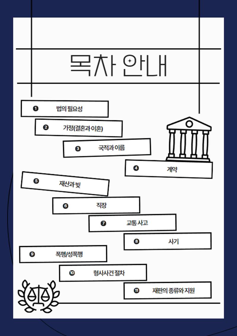 북한이탈주민을 위한 알기 쉬운 법률 자료집 3페이지