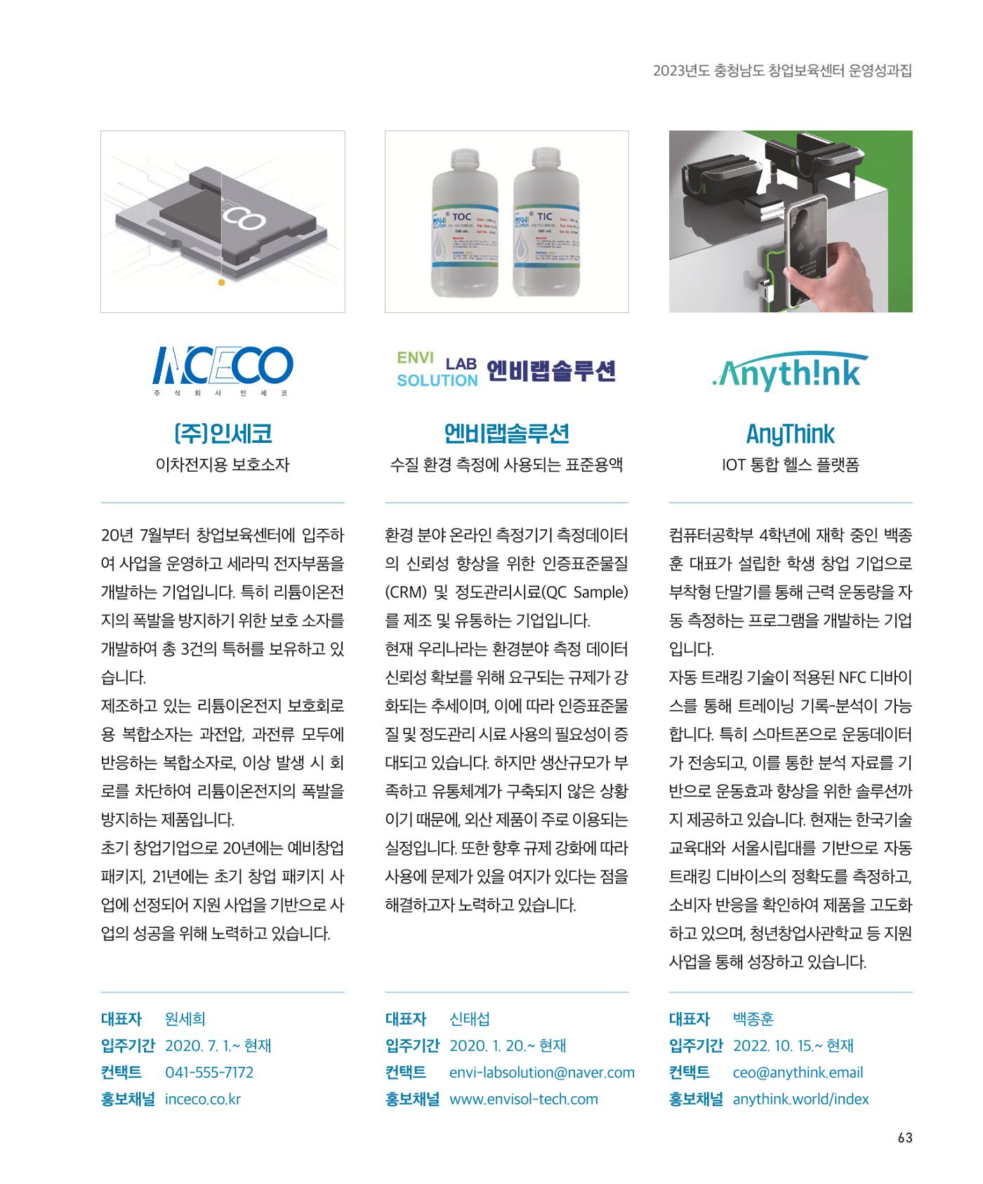 창업보육센터_2024 64페이지