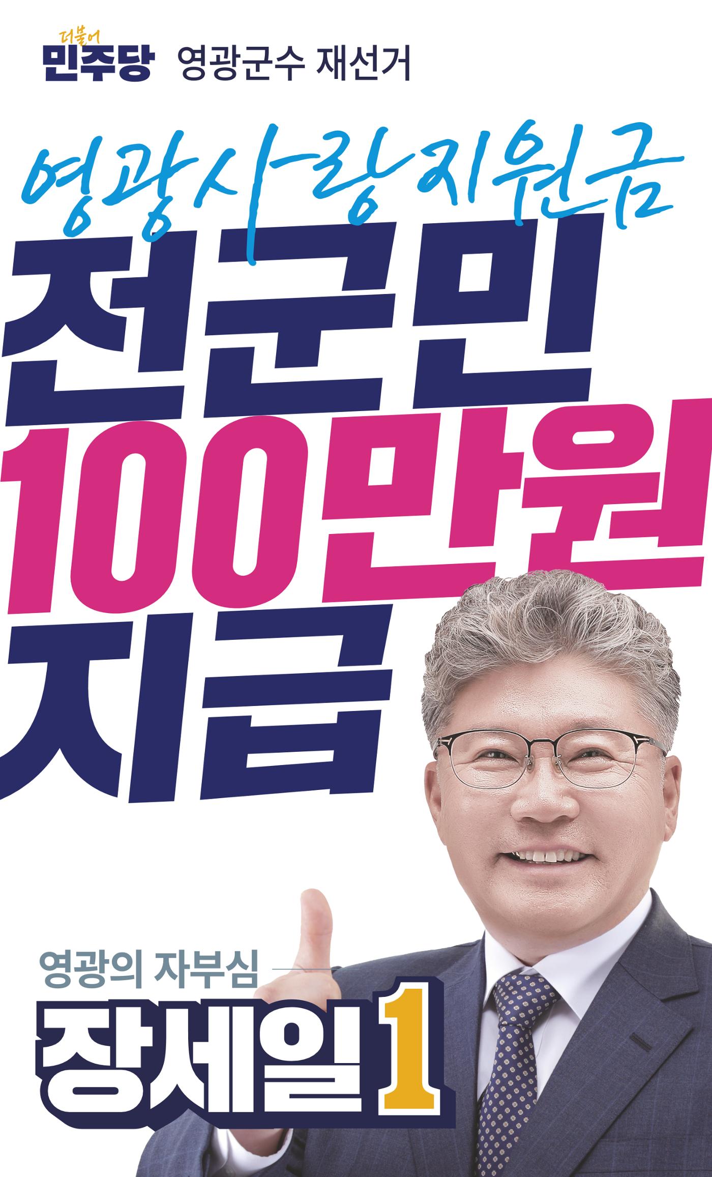 영광군수 선거 나를 위한 장세일의 약속   2페이지