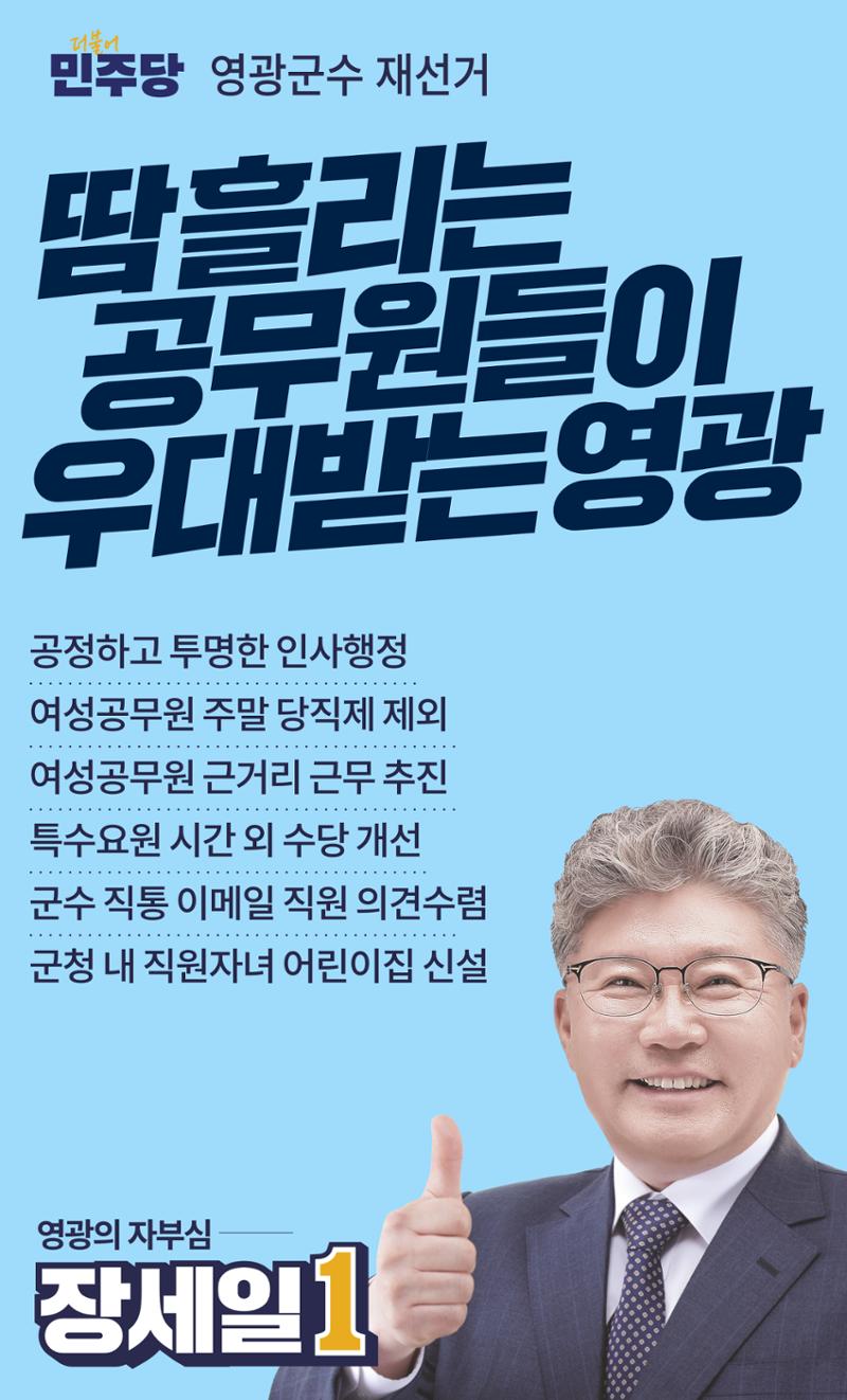 영광군수 선거 나를 위한 장세일의 약속   11페이지