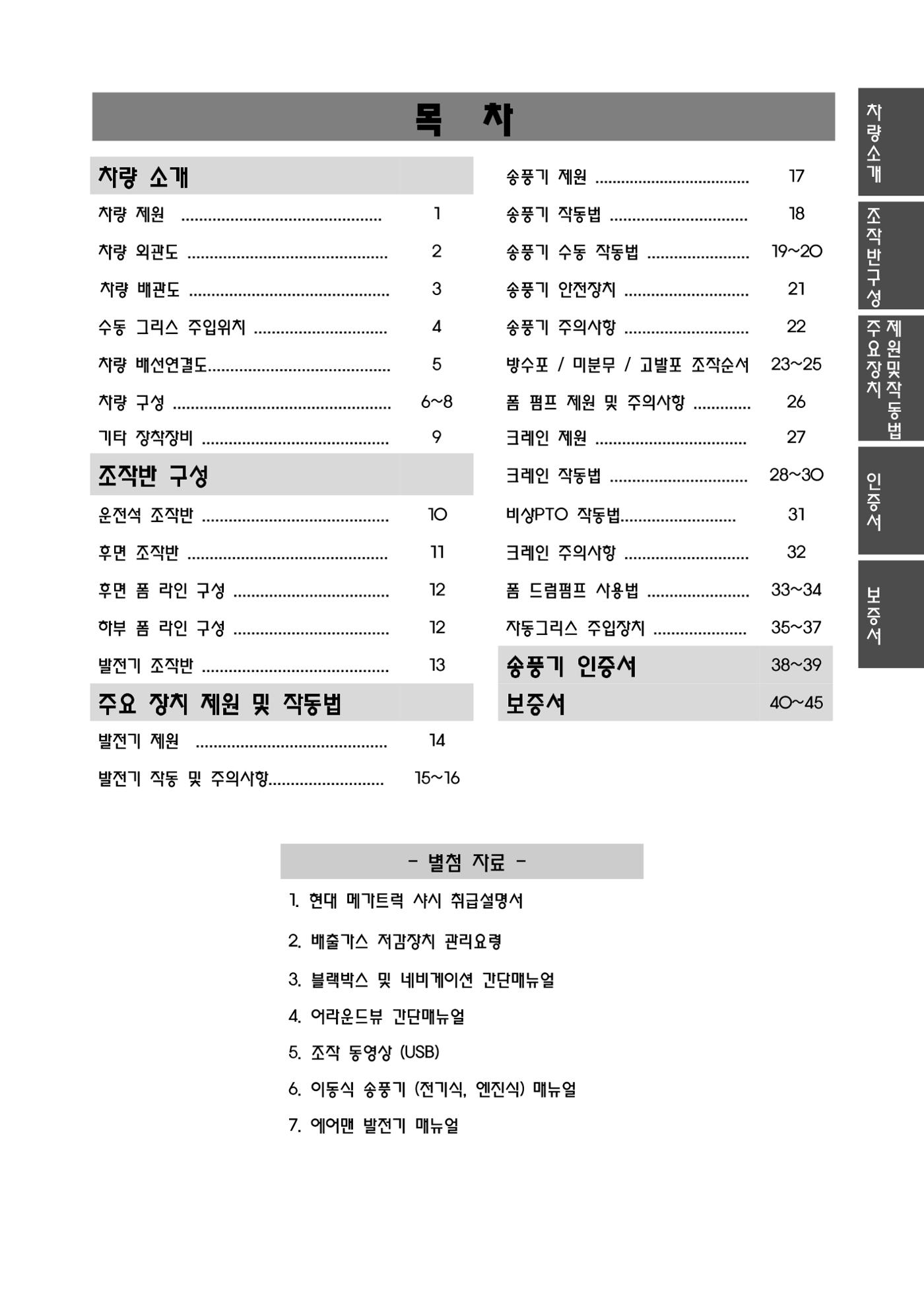 금천소방서 조명배연차 메뉴얼  3페이지