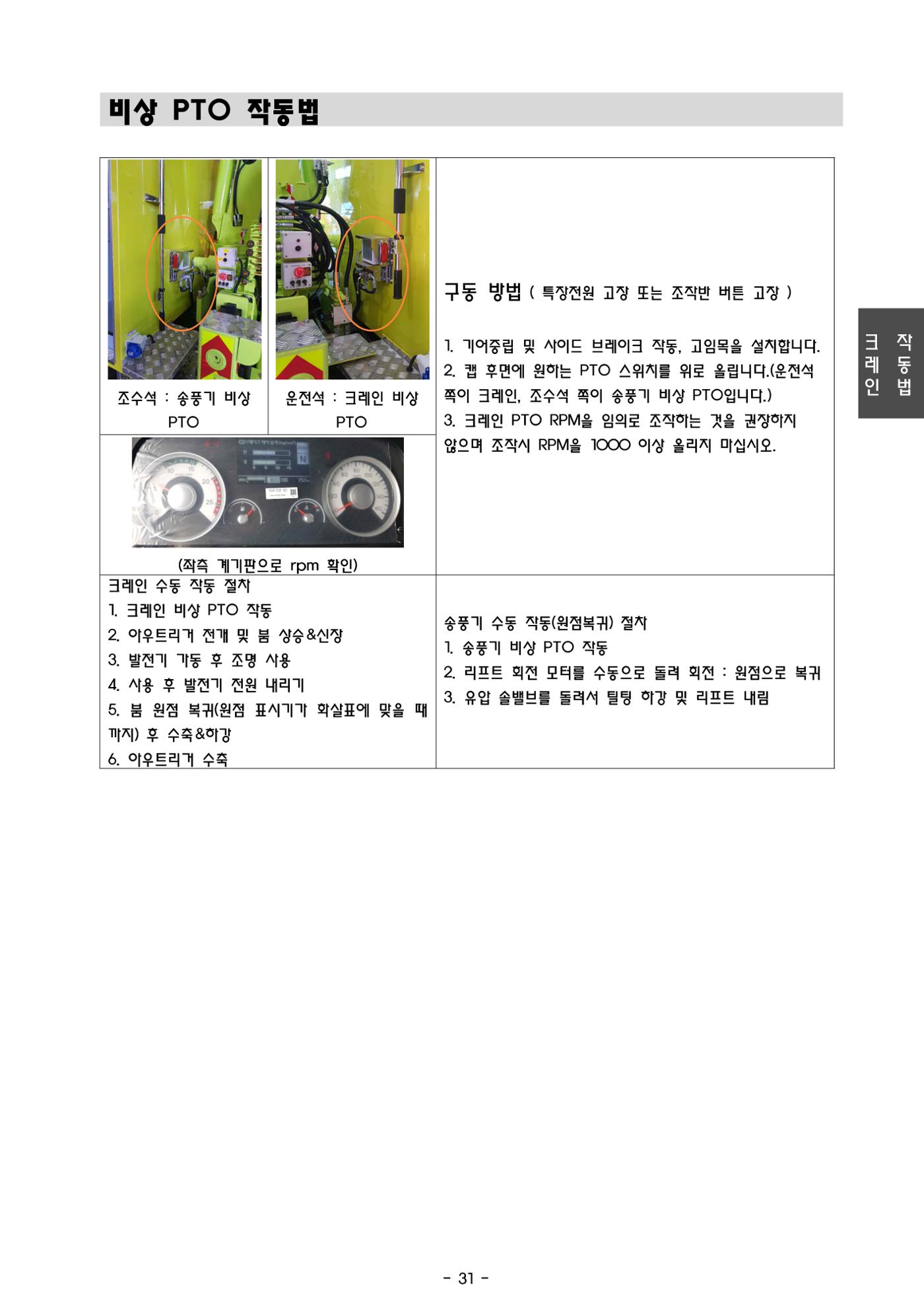 금천소방서 조명배연차 메뉴얼  34페이지
