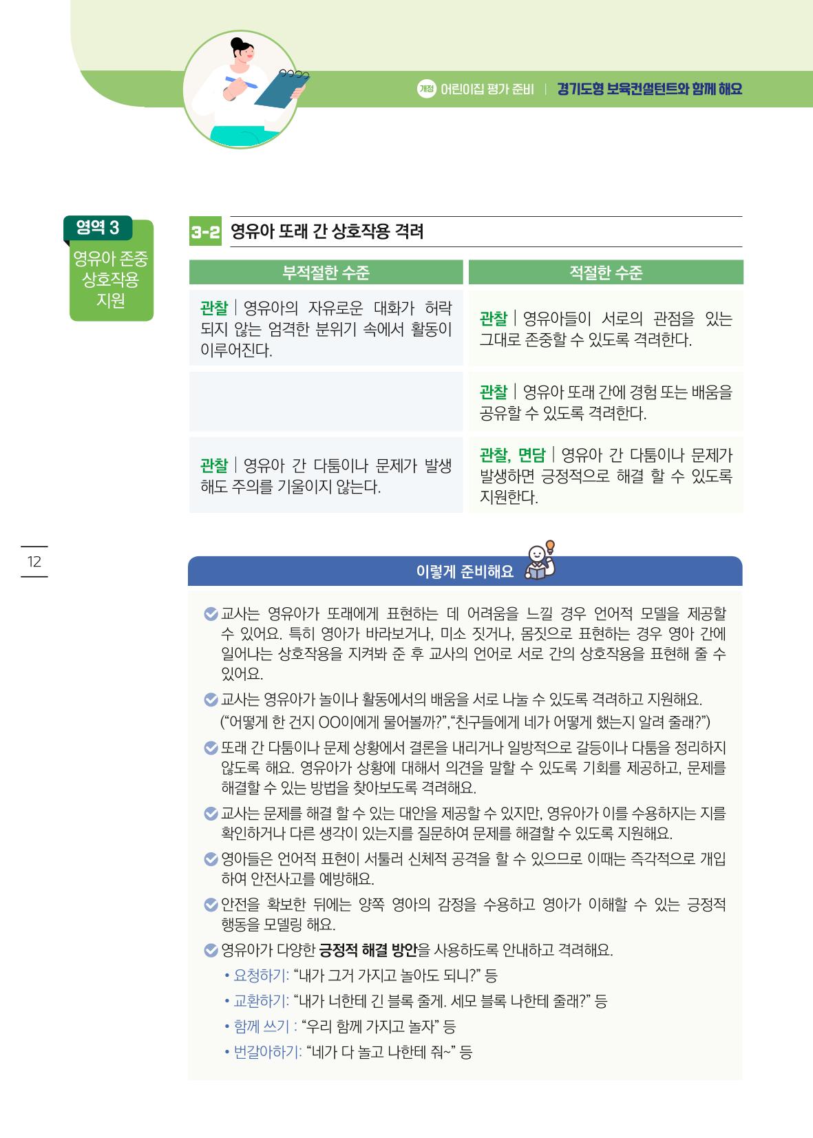 개정 어린이집 평가 준비 경기도형 보육컨설턴트와 함께 해요 14페이지