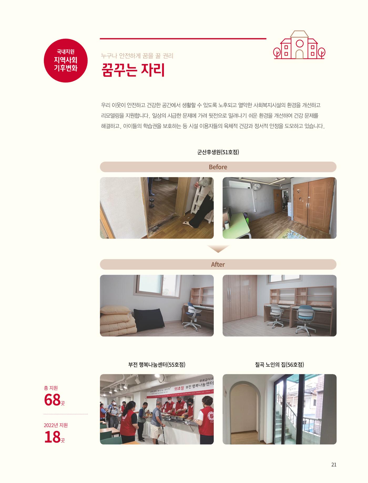 구세군 2022 연차보고서 e-book 22페이지