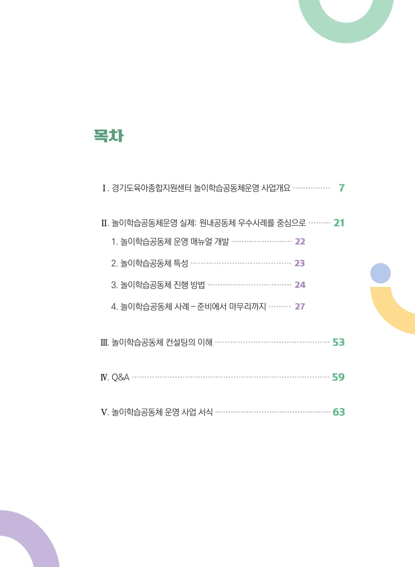 어린이집(원내) 학습공동체 운영 매뉴얼 5p
