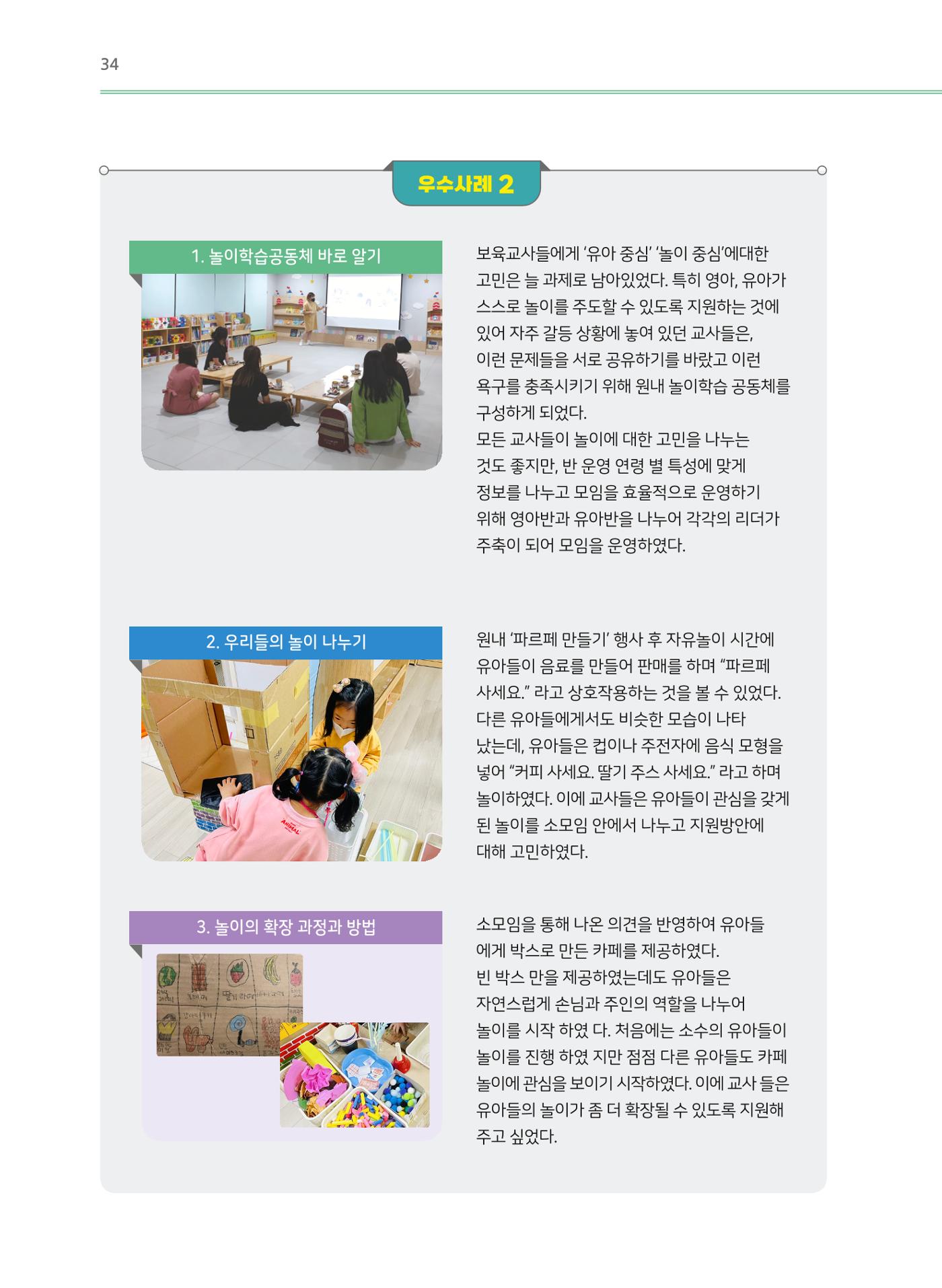 어린이집(원내) 학습공동체 운영 매뉴얼 34p