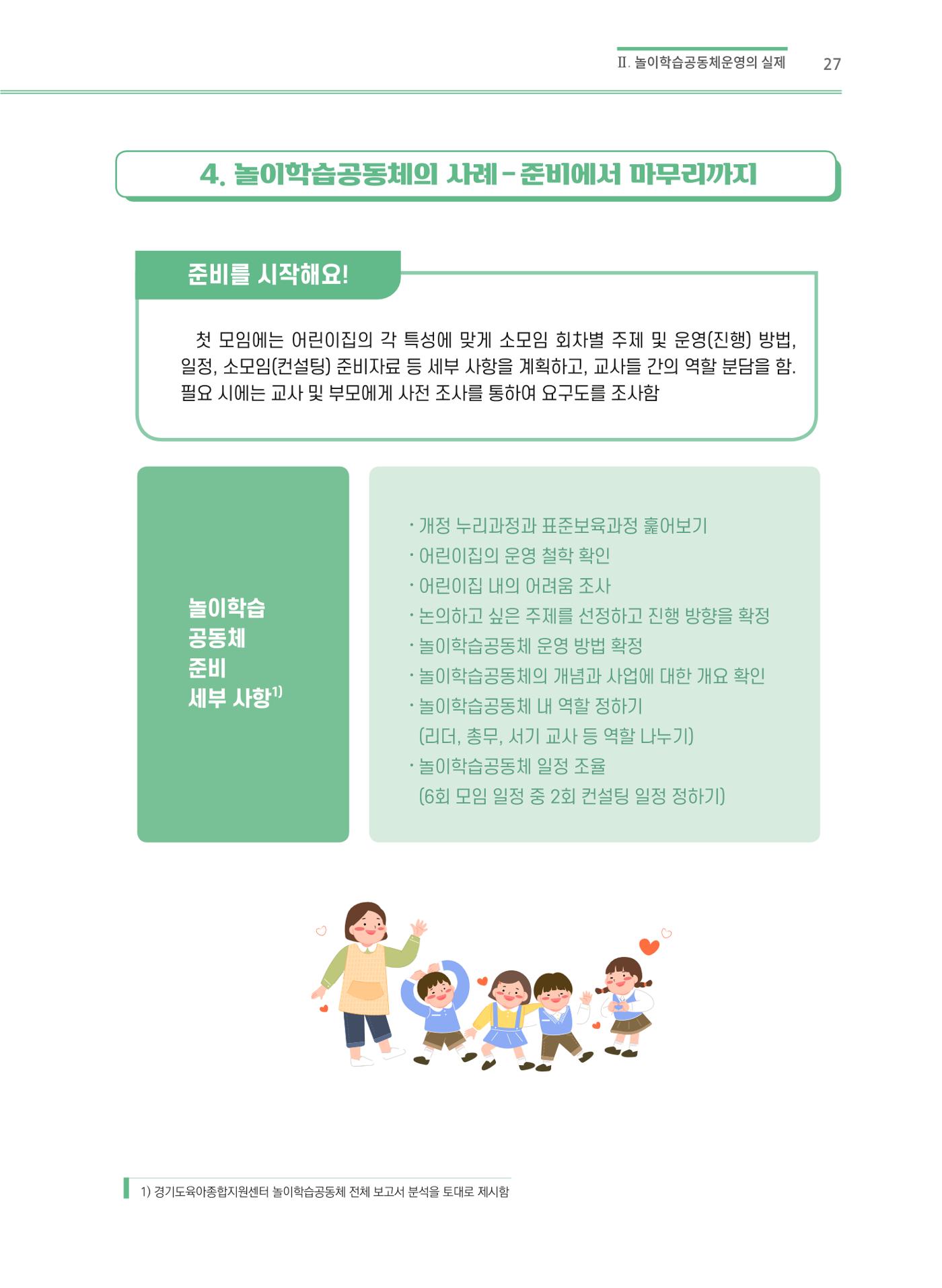 어린이집(원내) 학습공동체 운영 매뉴얼 27p