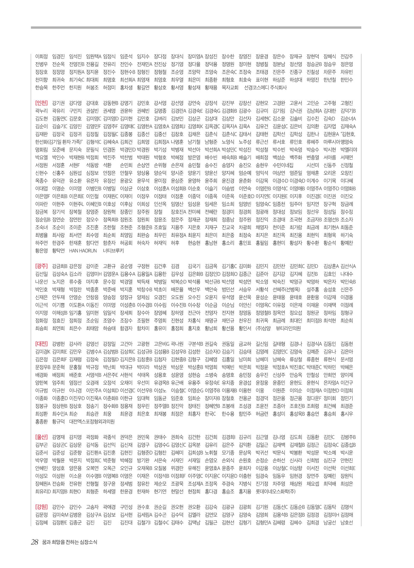 2024 심장소식 가을호 143호 28페이지