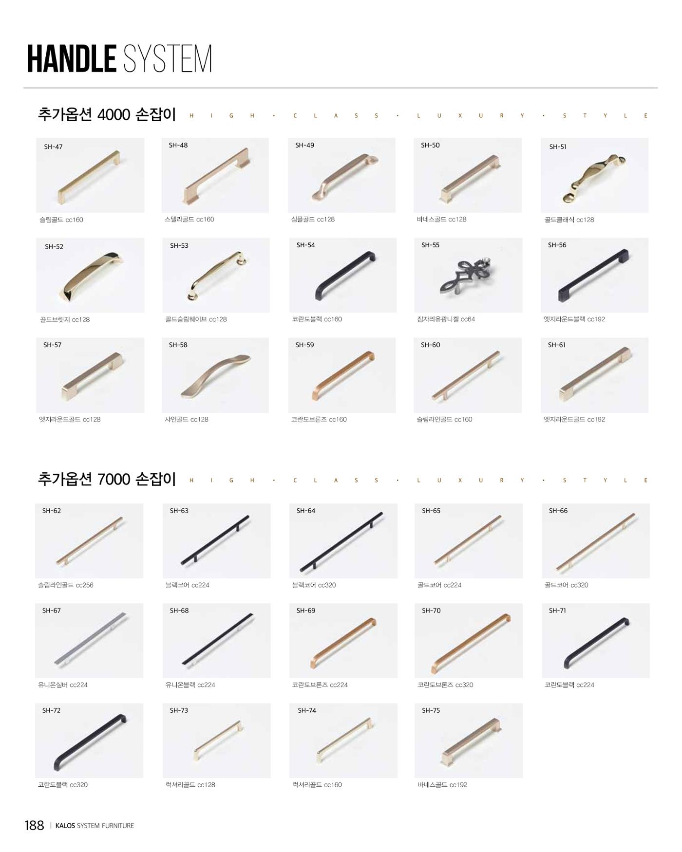 KALOS Catalog 188페이지