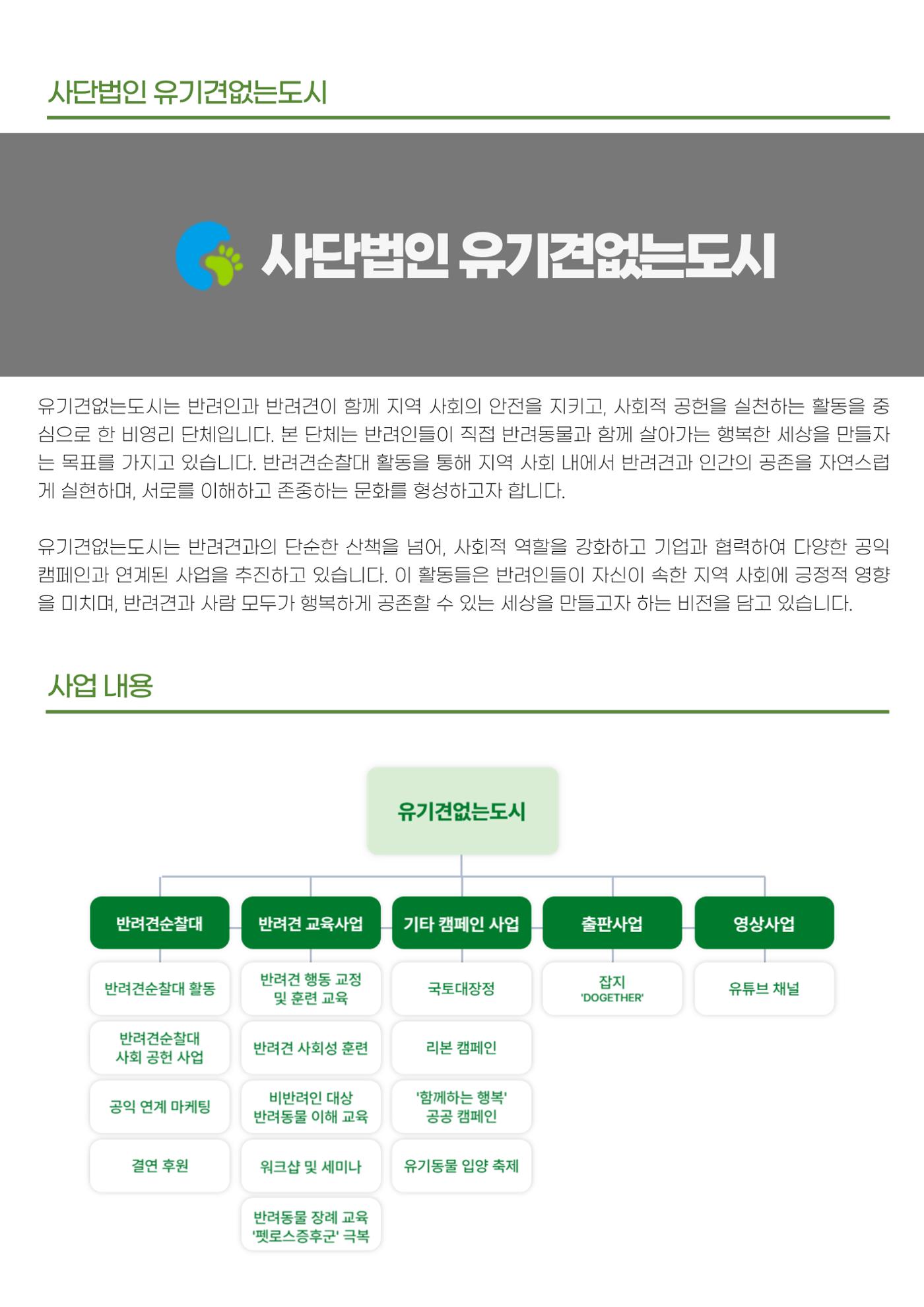 [월간 DOGETHER] 매체소개서 8페이지