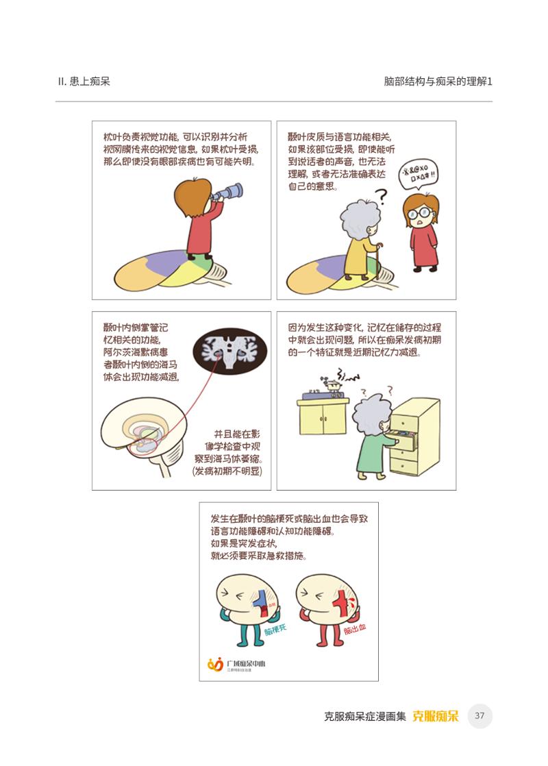 치매극복 웹툰 모음집 「치매를 넘다」 중국어 번역본 38페이지