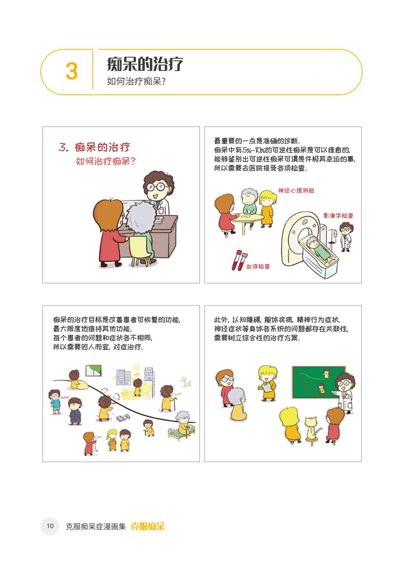 치매극복 웹툰 모음집 「치매를 넘다」 중국어 번역본 11페이지