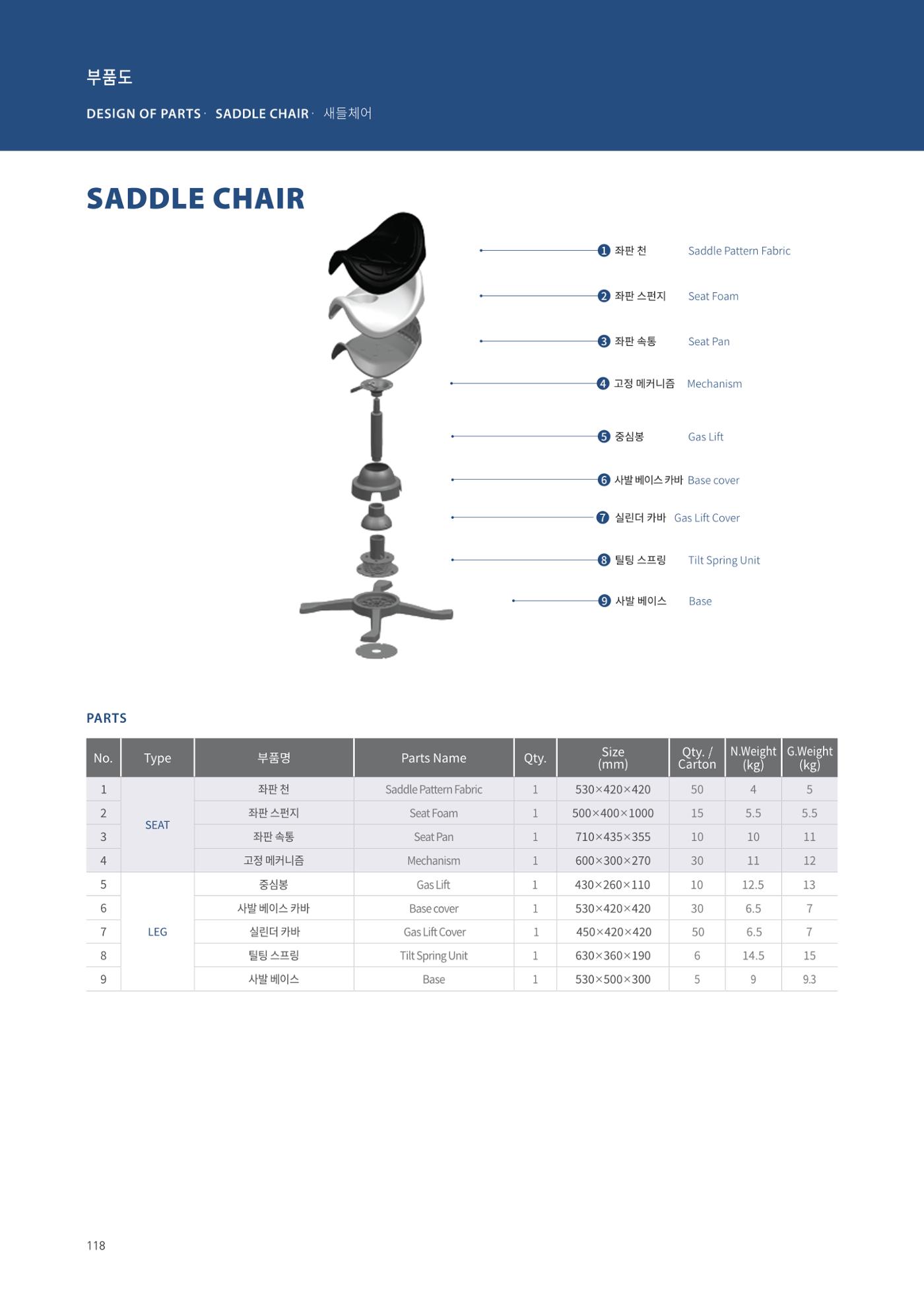 CHAIRMEISTER CATALOG 2024 117페이지