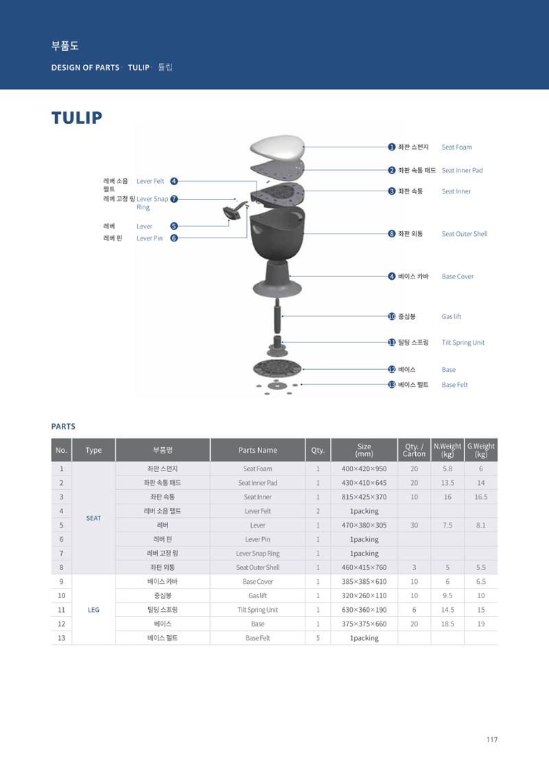 CHAIRMEISTER CATALOG 2024 116페이지