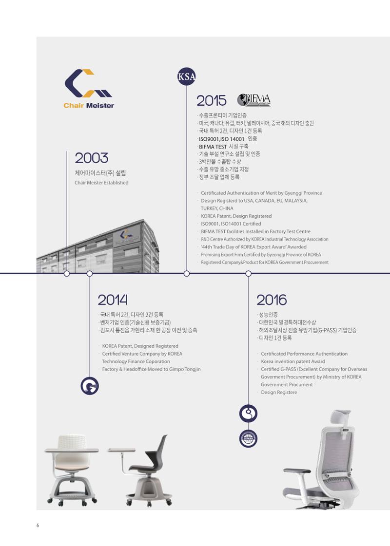 CHAIRMEISTER CATALOG 2024 5페이지