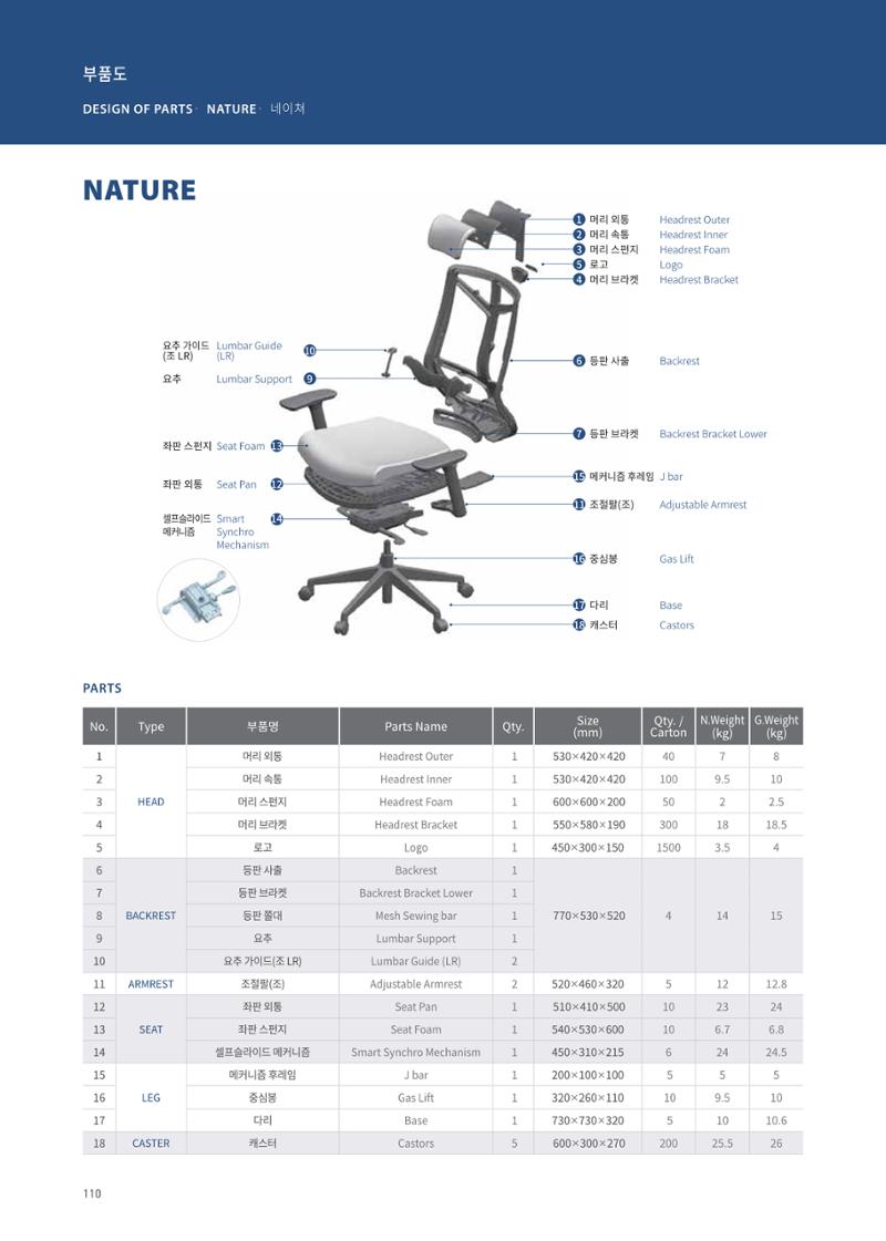 CHAIRMEISTER CATALOG 2024 109페이지